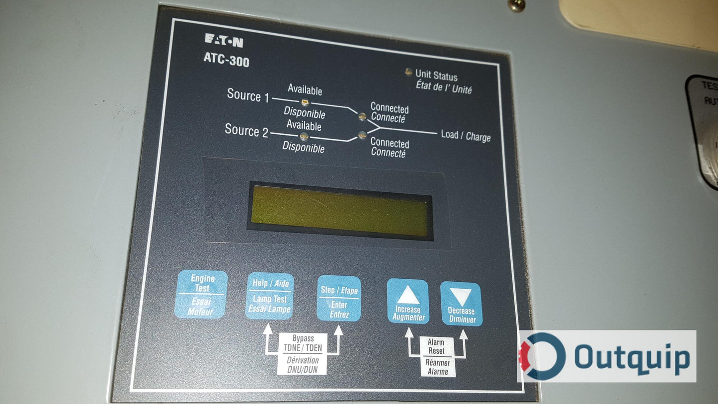Cutler-Hammer
Transfer Switch