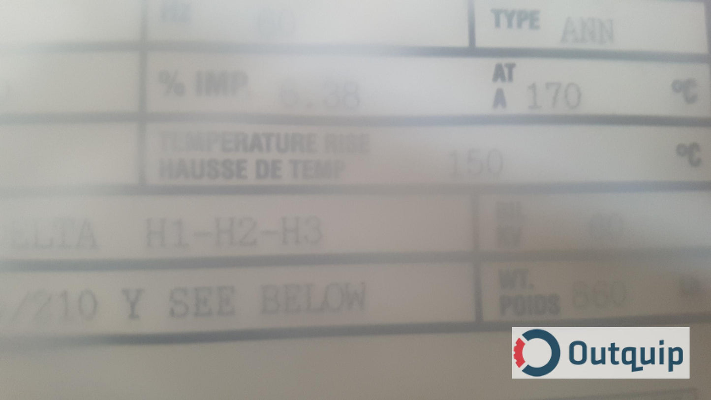 Three Phase ISO Transformer