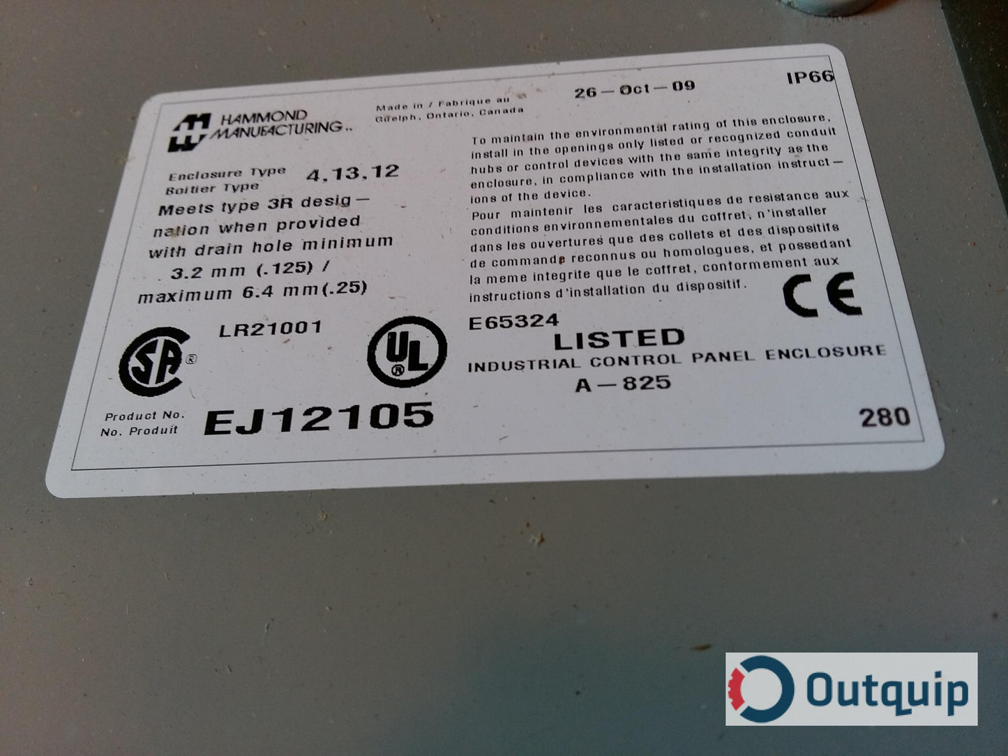P32/P33 Arc Flash JB