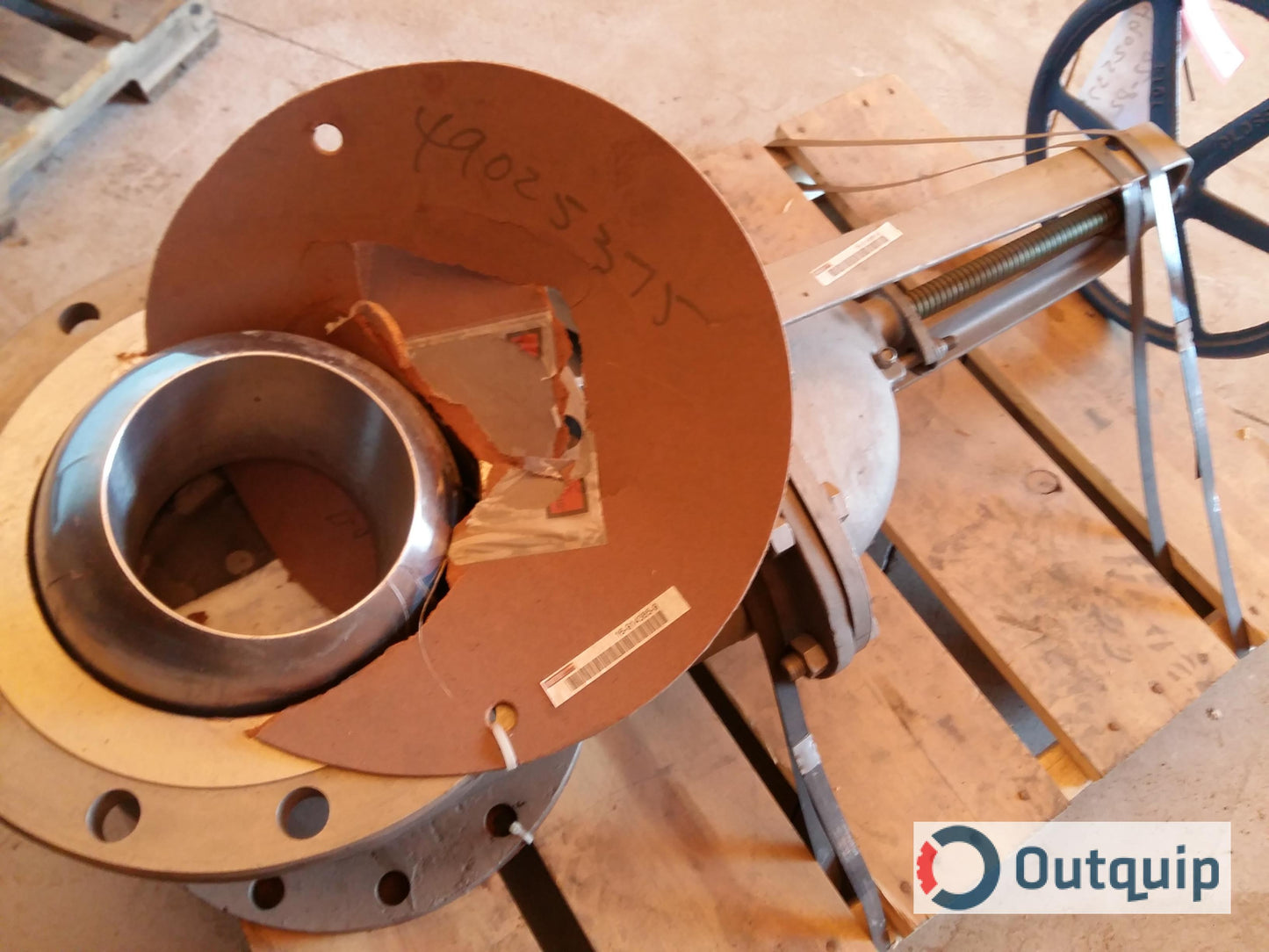 VALVE, GATE 10" 13.25" FACE TO FACE FLANGED END CONNECTION, 150# PRESSURE