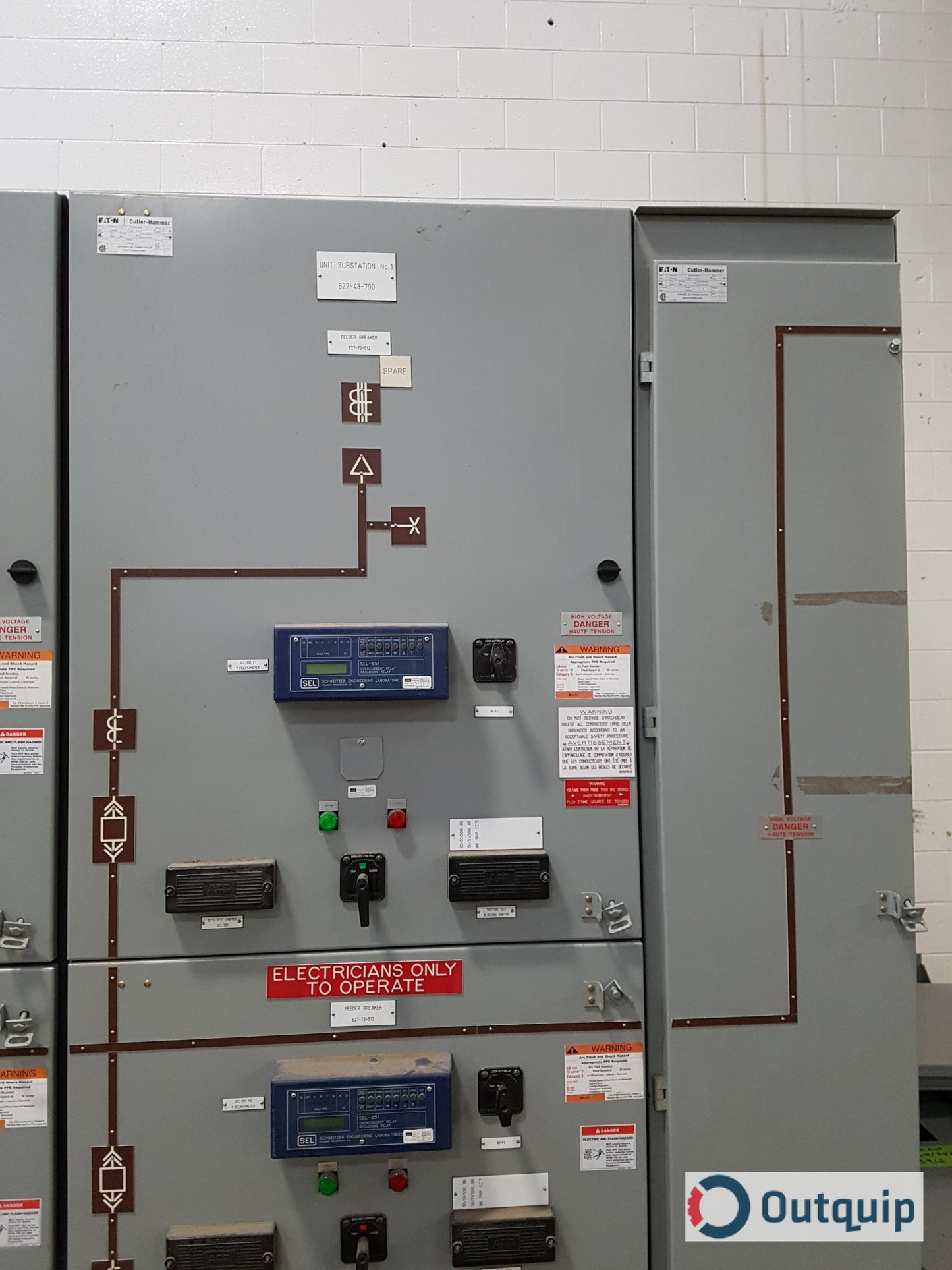Cutler-Hammer Switchgear Unit