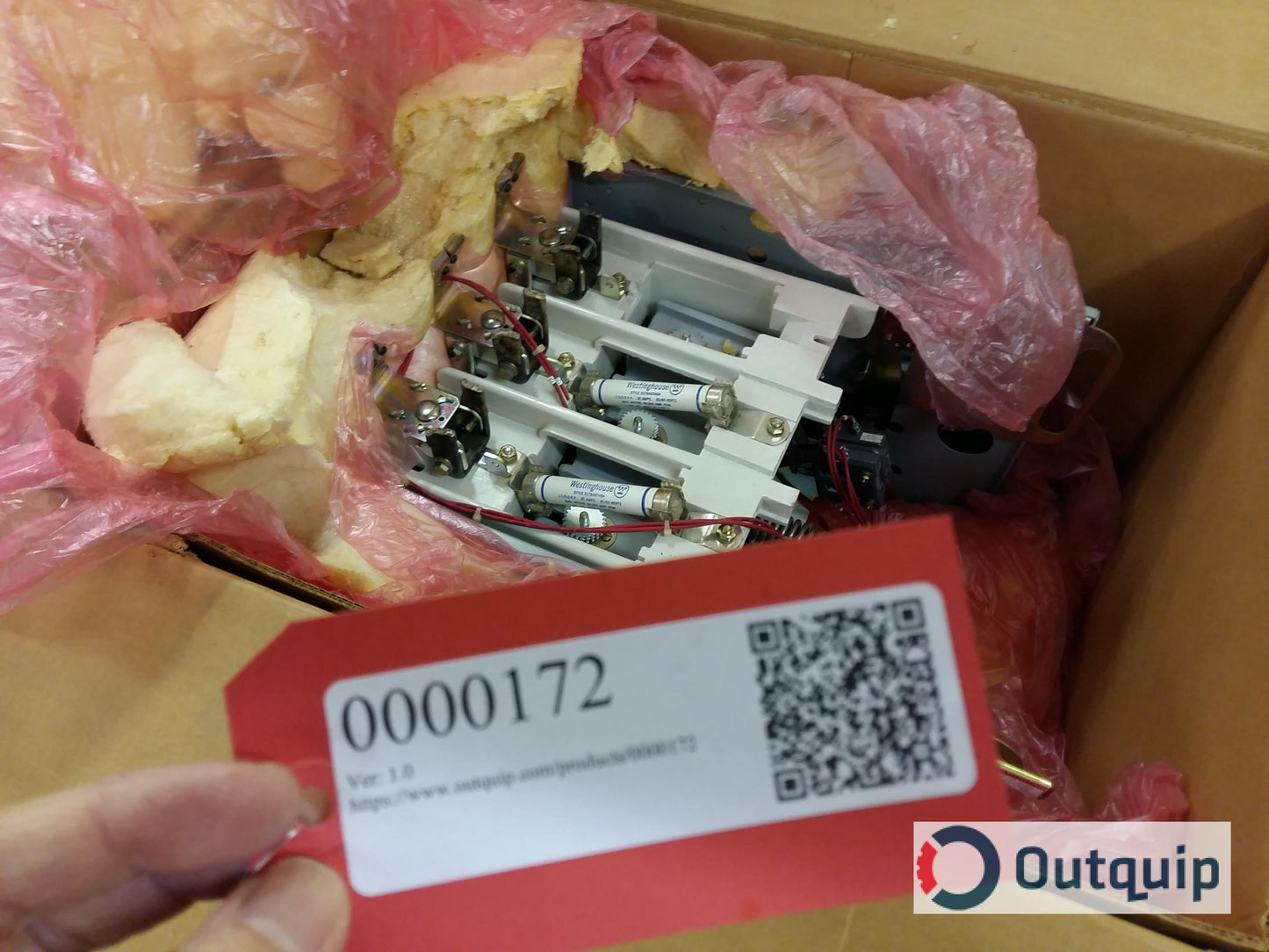 Westinghouse Vacuum Contactor - Cat#: MODEL SJ GENERIC UNIT ASHEVILLE
Style: 2197A01Y01