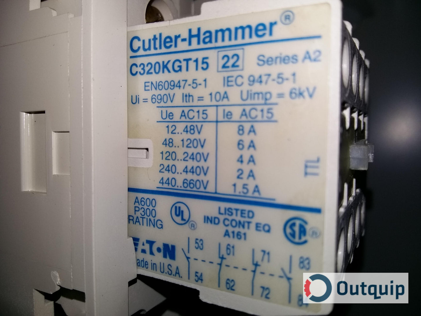 Cutler-Hammer WD-1 Starter