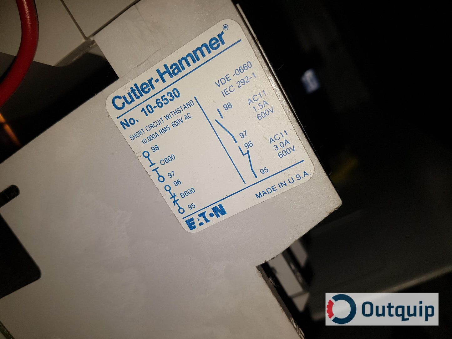 Cutler-Hammer WD-2 Starter