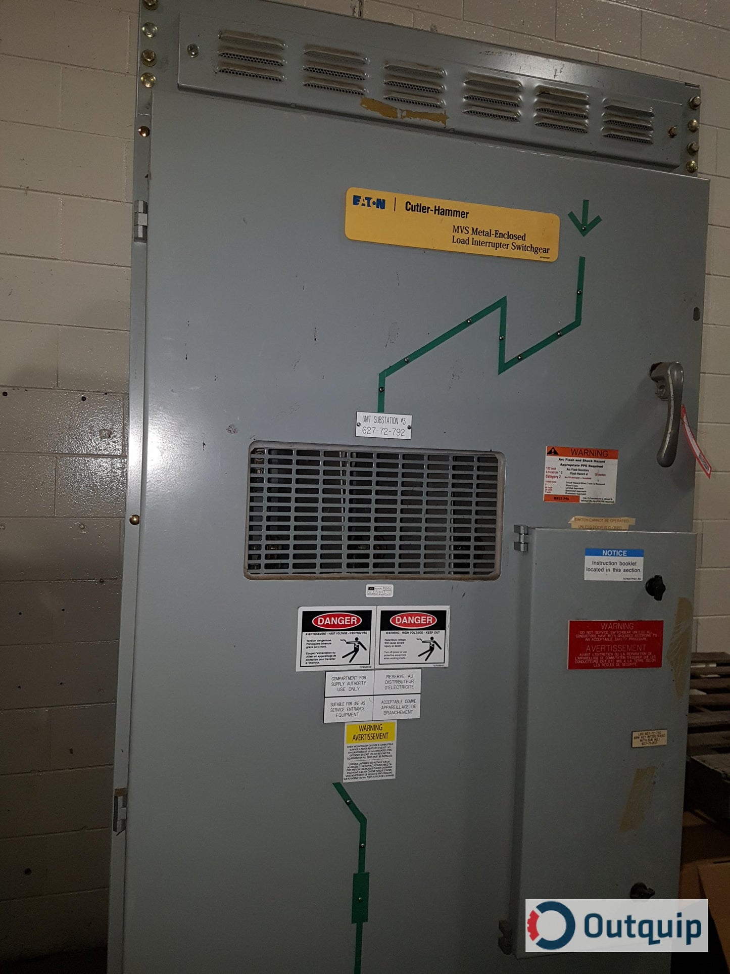 Cutler-Hammer
MVS Metal Enclosed
Load Interrupter Switchgear