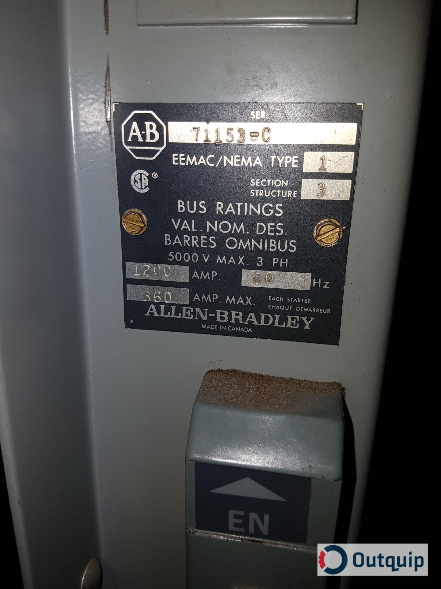 Allen-Bradley
Centerline-HVC
High Voltage Control Centre