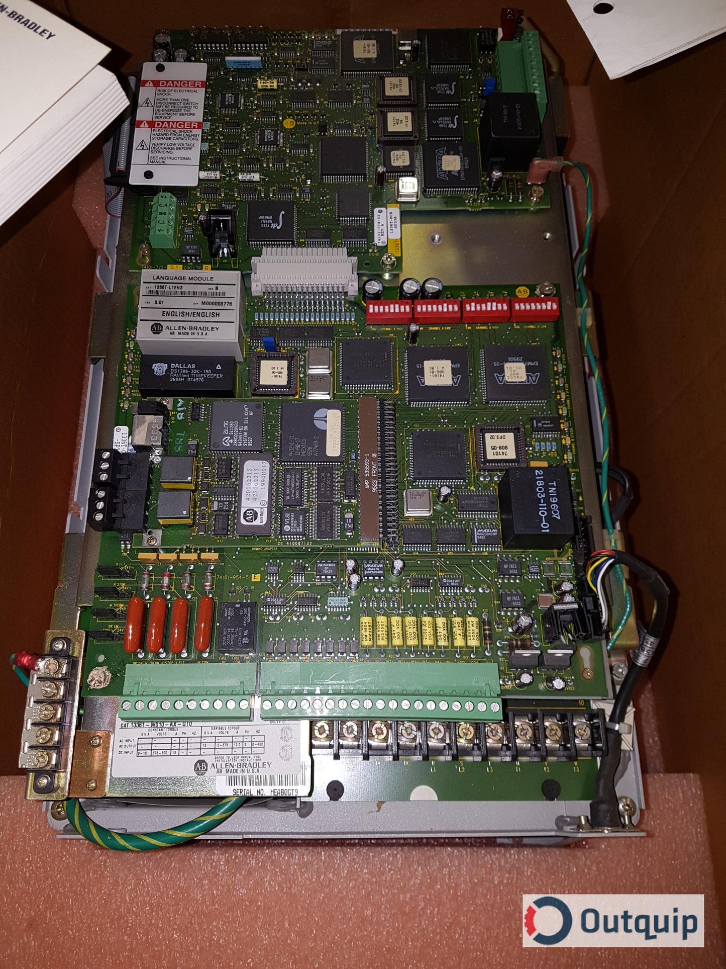 Allen-Bradley 1336T AC DRIVE, 10 HP, 775VDC