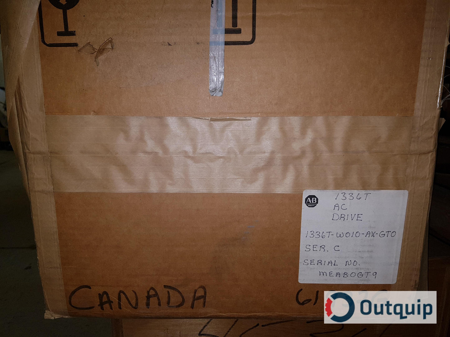 Allen-Bradley 1336T AC DRIVE, 10 HP, 775VDC