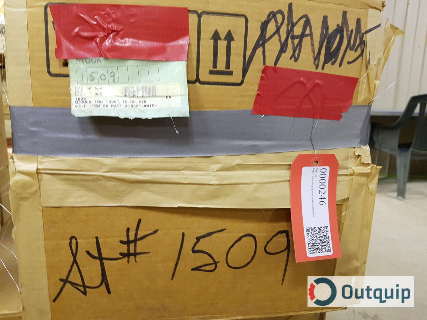 Allen-Bradley 1336T AC DRIVE, 10 HP, 775VDC