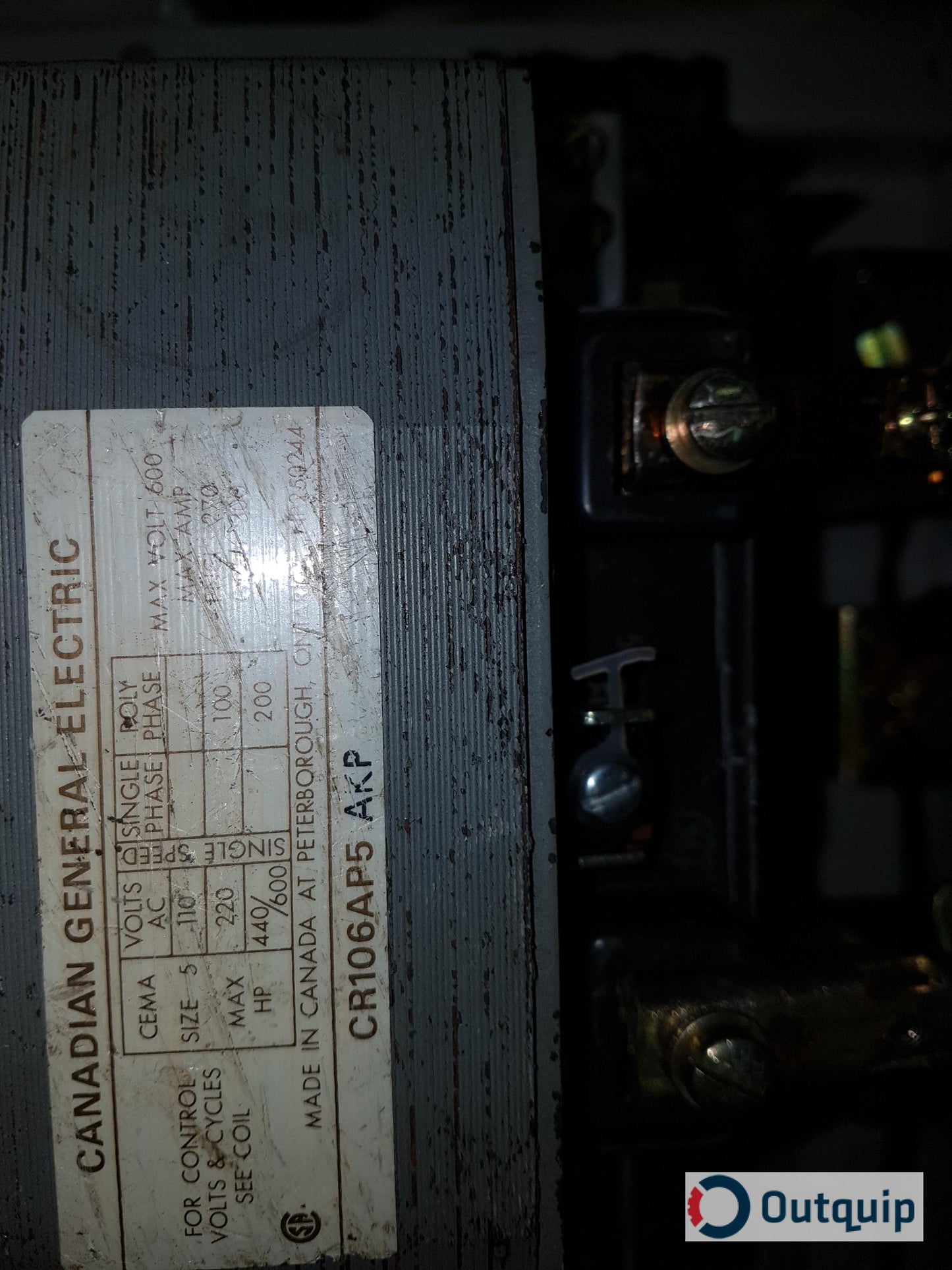 STARTER, CGE FVNR COMBINATION SIZE 5 FUSIBLE TYPE HRC II FUSING CONTACTOR