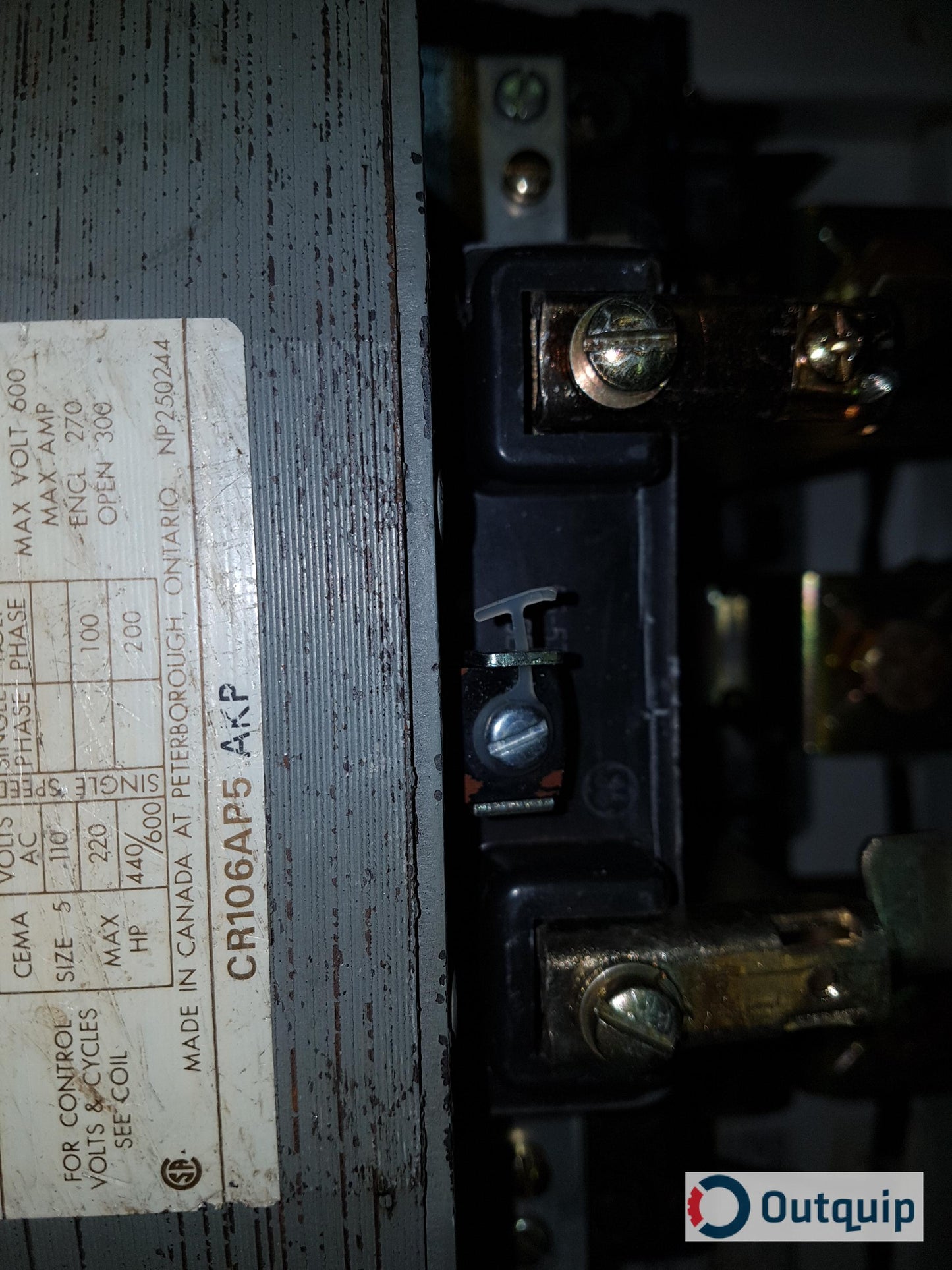 STARTER, CGE FVNR COMBINATION SIZE 5 FUSIBLE TYPE HRC II FUSING CONTACTOR