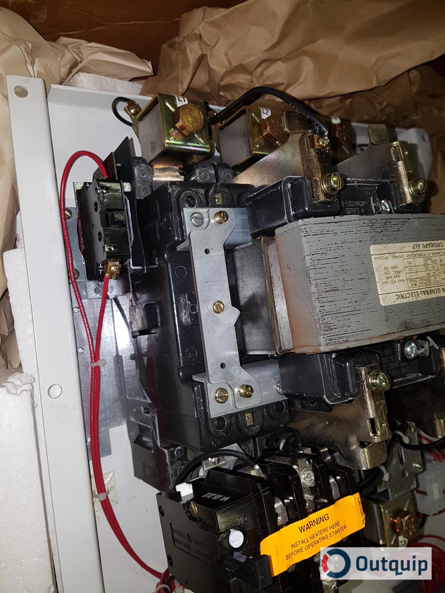 STARTER, CGE FVNR COMBINATION SIZE 5 FUSIBLE TYPE HRC II FUSING CONTACTOR