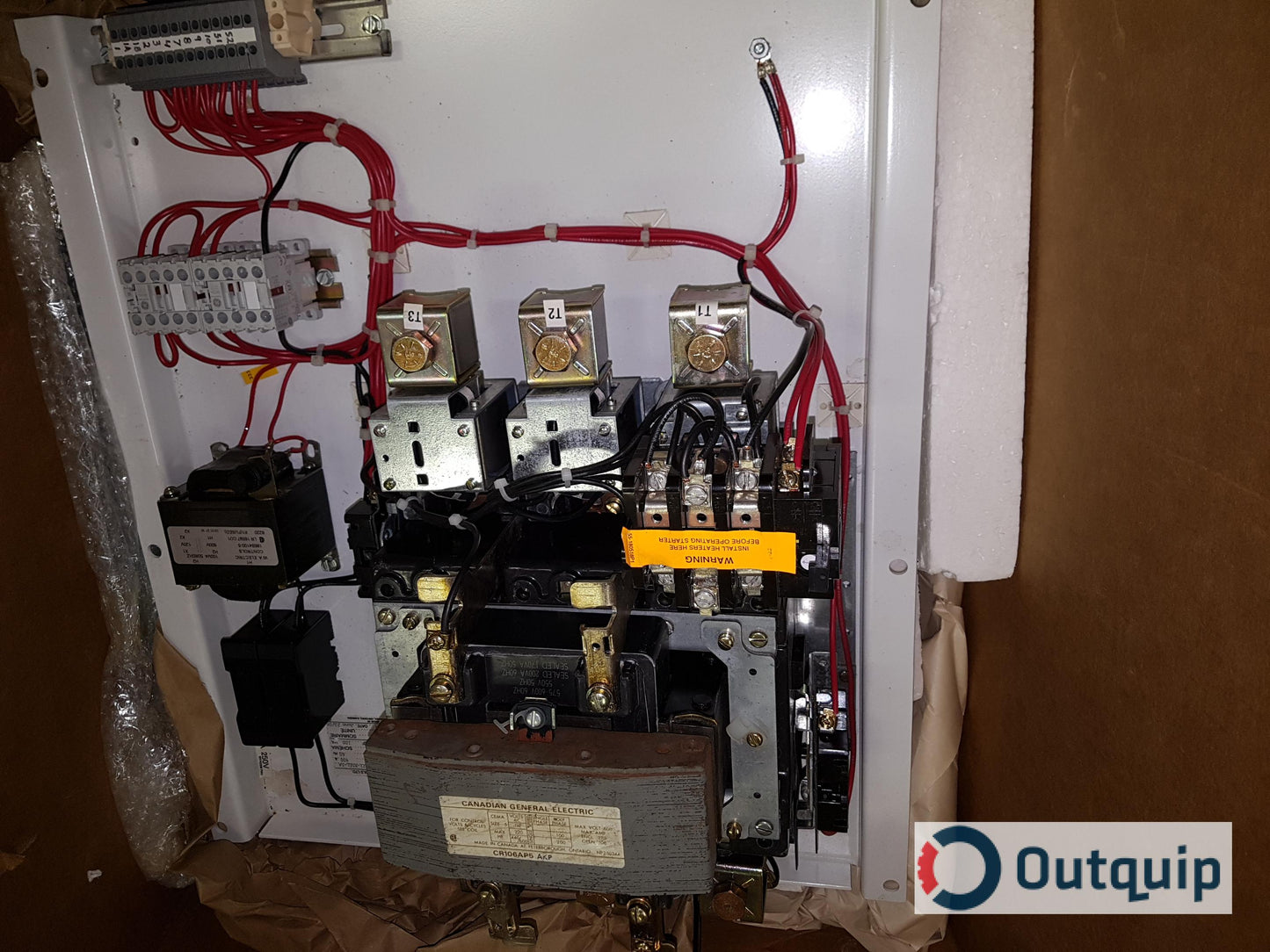 STARTER, CGE FVNR COMBINATION SIZE 5 FUSIBLE TYPE HRC II FUSING CONTACTOR