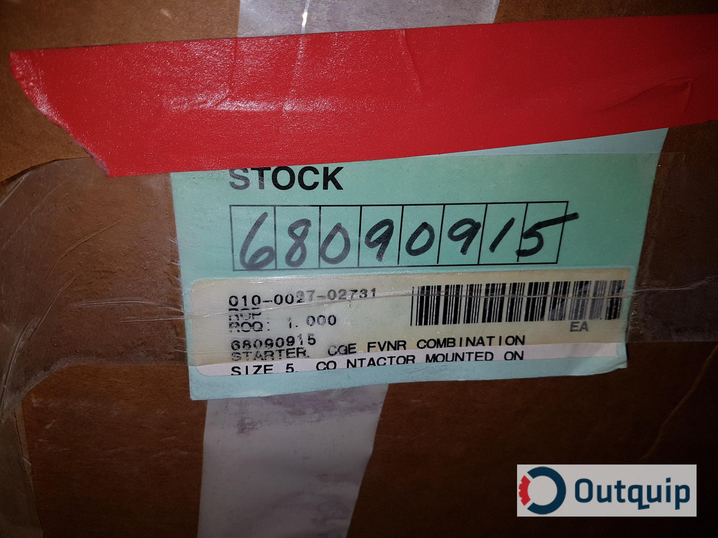 STARTER, CGE FVNR COMBINATION SIZE 5 FUSIBLE TYPE HRC II FUSING CONTACTOR