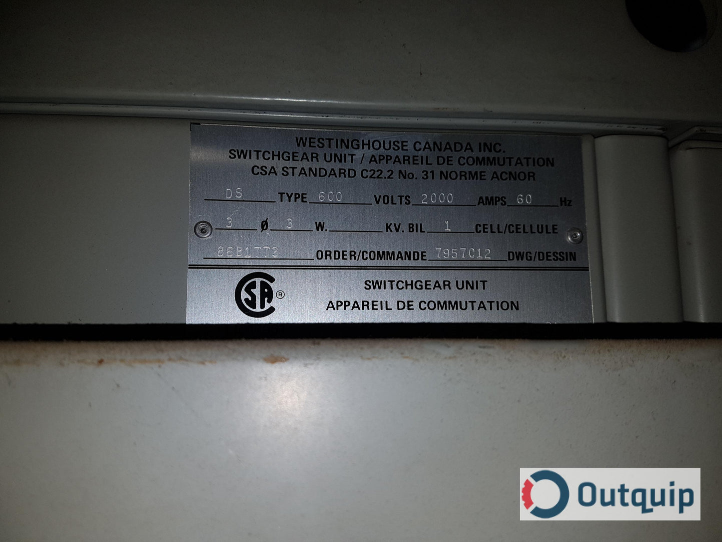 Westinghouse Switchgear