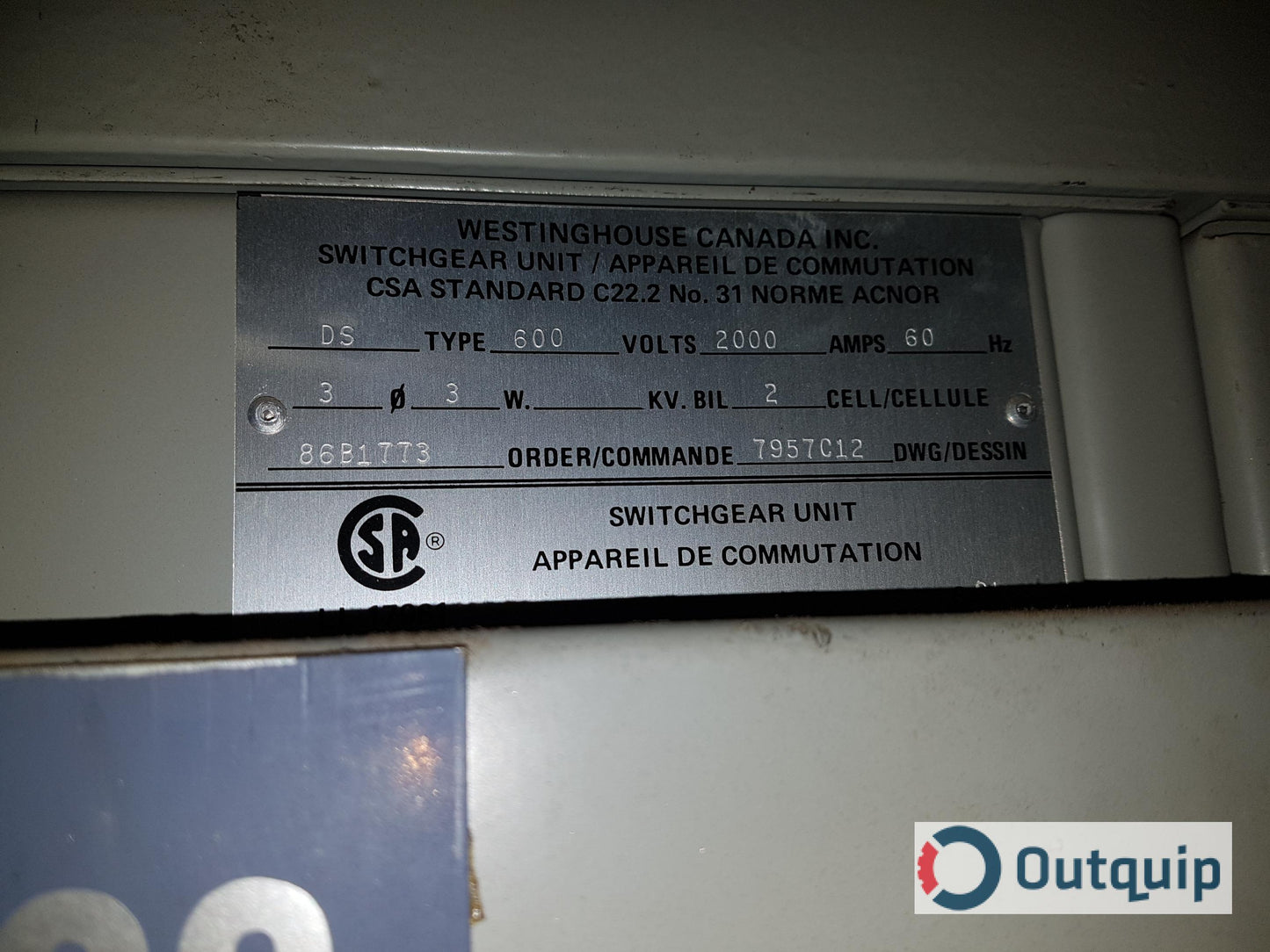 Westinghouse Switchgear