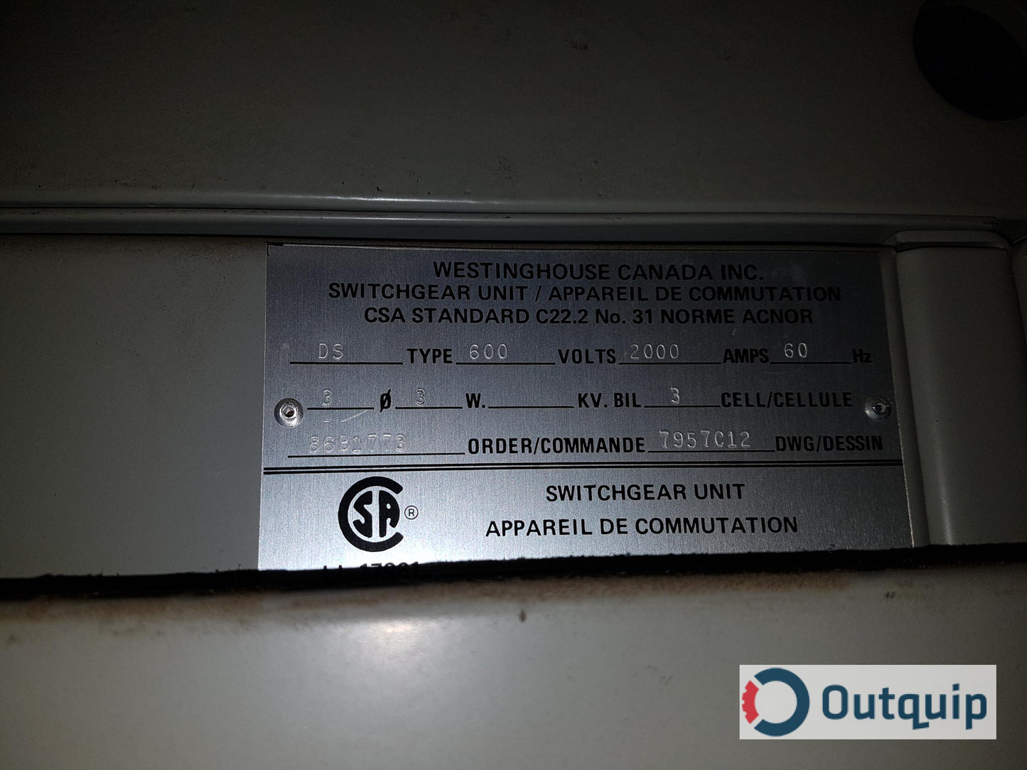 Westinghouse Switchgear