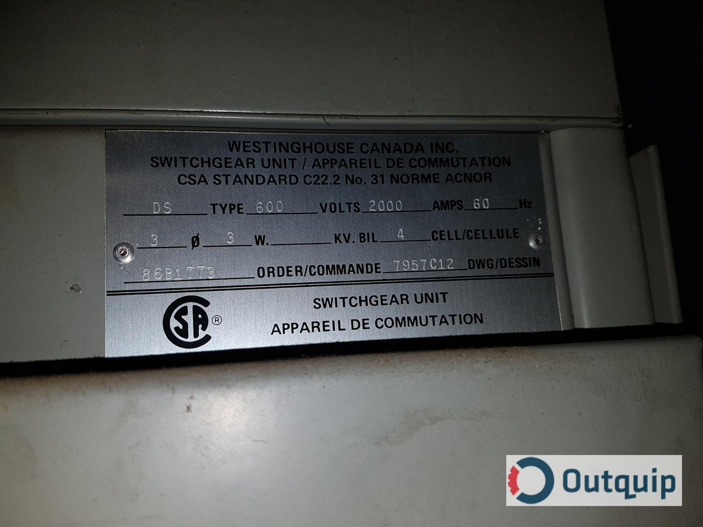 Westinghouse Switchgear
