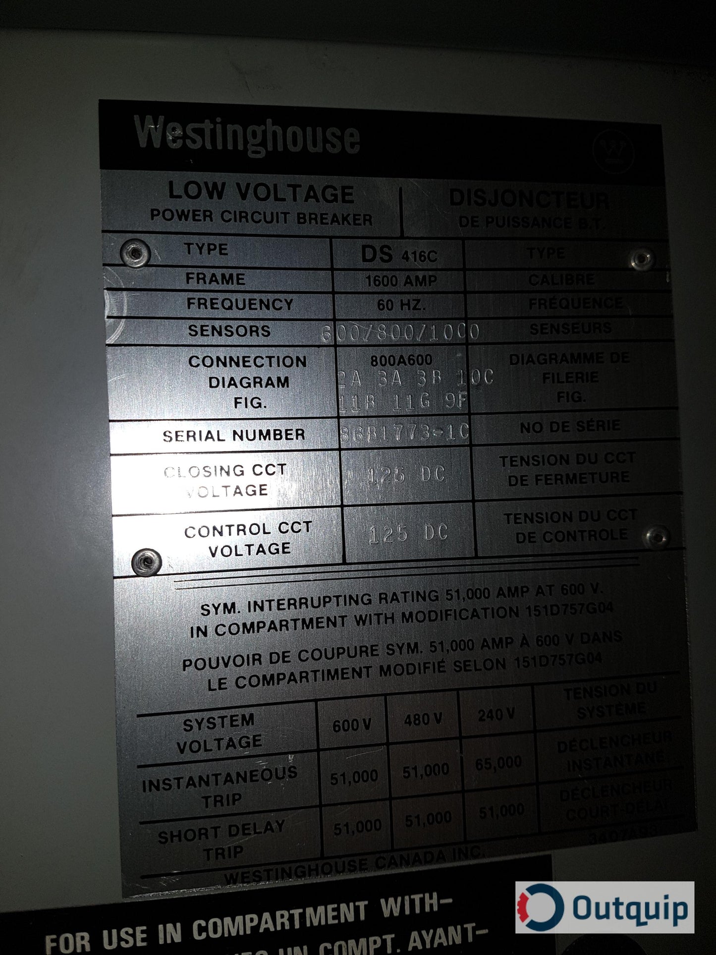 Westinghouse Switchgear