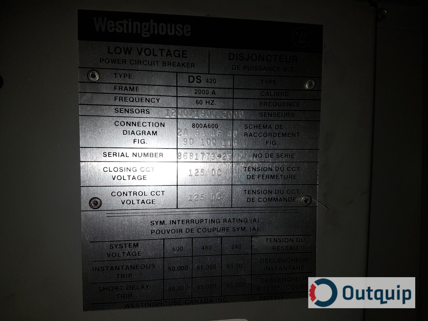 Westinghouse Switchgear