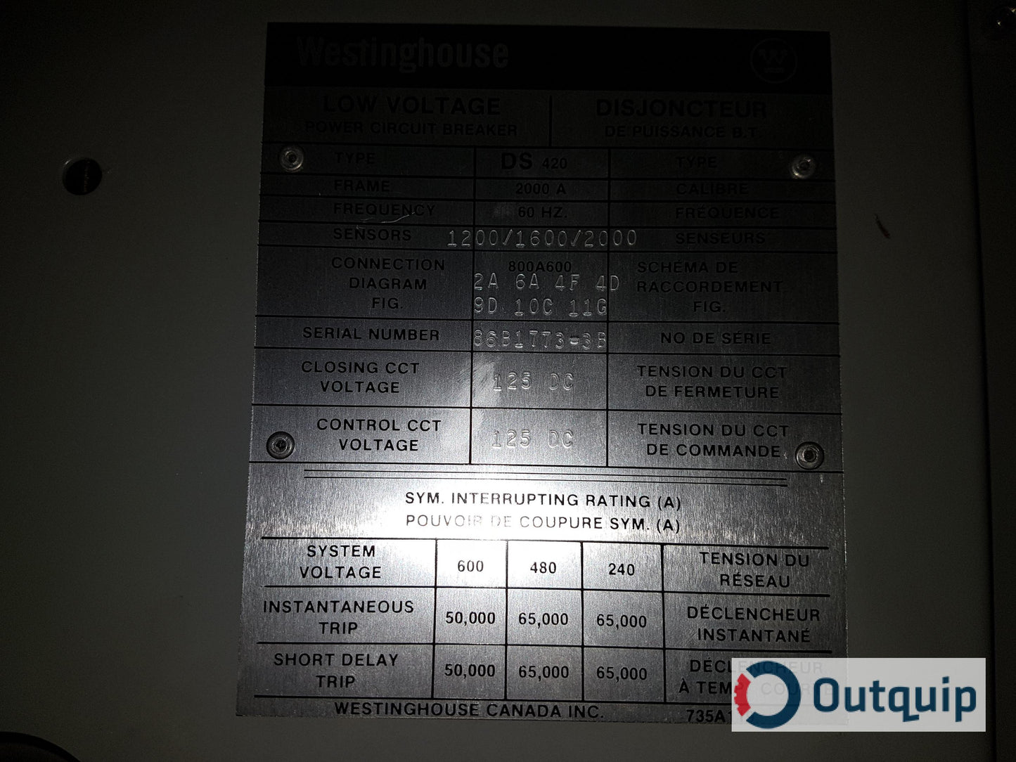 Westinghouse Switchgear