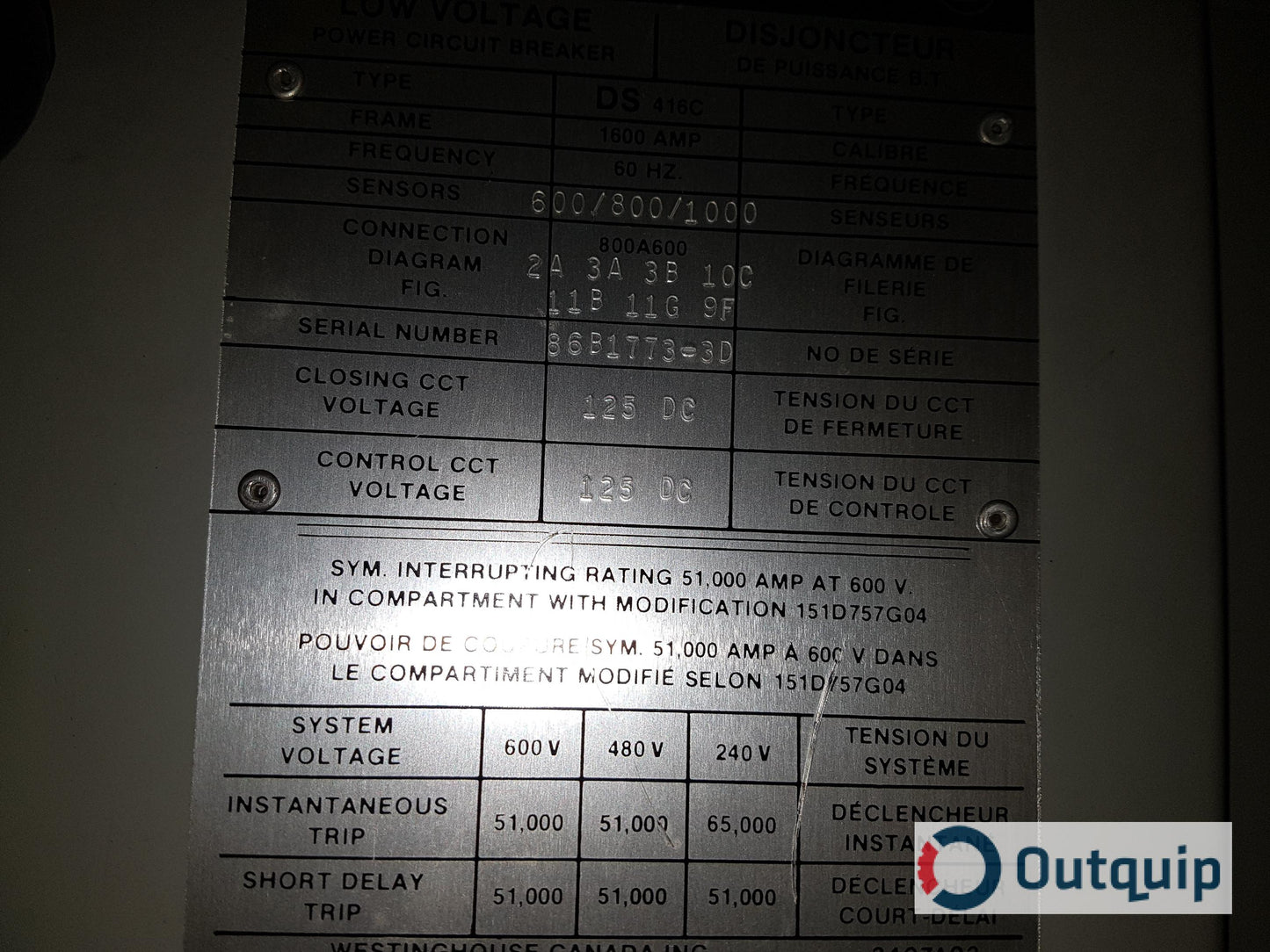 Westinghouse Switchgear