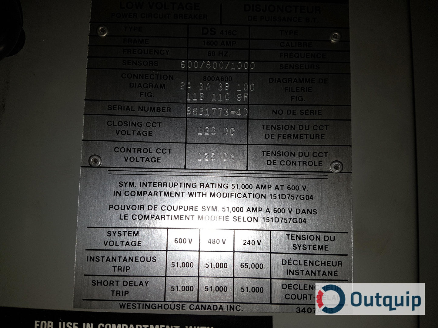 Westinghouse Switchgear