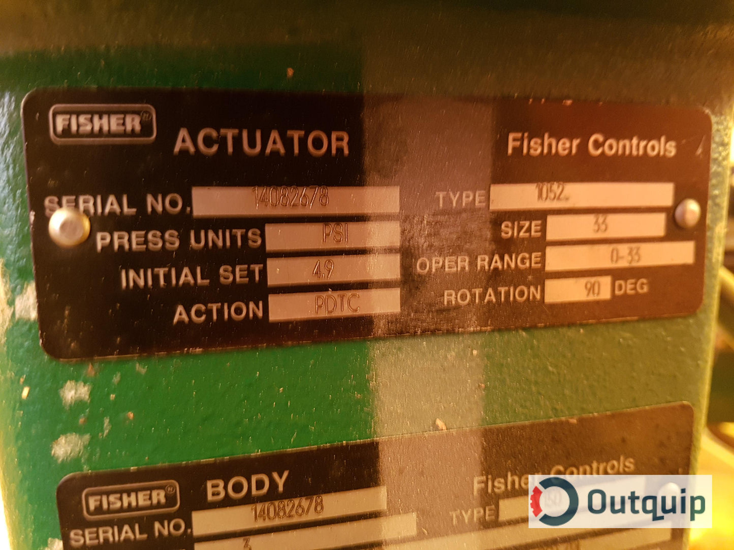 VALVE 3" FISHER #V150/1052-33/ 3620J BODY 317SS TRIM HD METAL BALL SEAL FAIL CLOSED AIR TO