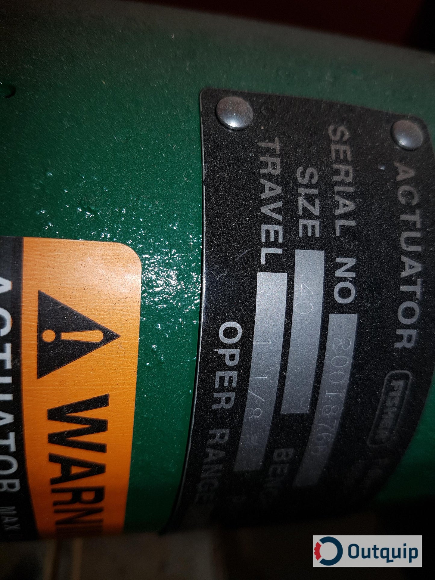 Fisher Actuator:
Type: 667
Size: 40
Travel: 1 1/8
Fisher Body:
Type: EZ A1282-1
Size: 2"
Rating: CL300