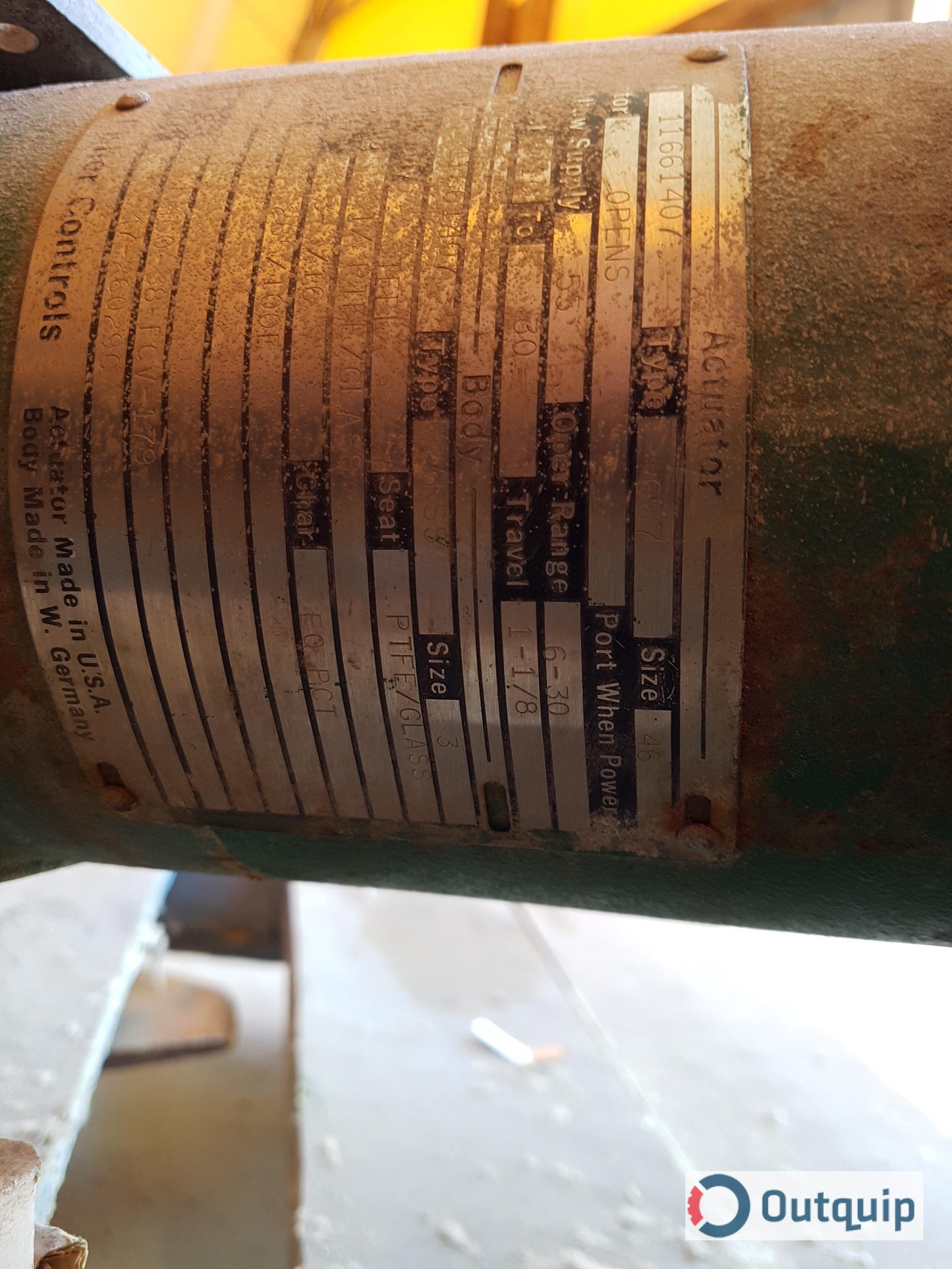 VALVE,FISHER 3" MODEL #RSS-667 -3582G-67AFR DIN FACE TO FACE 12.02" (REPAIRABLE)