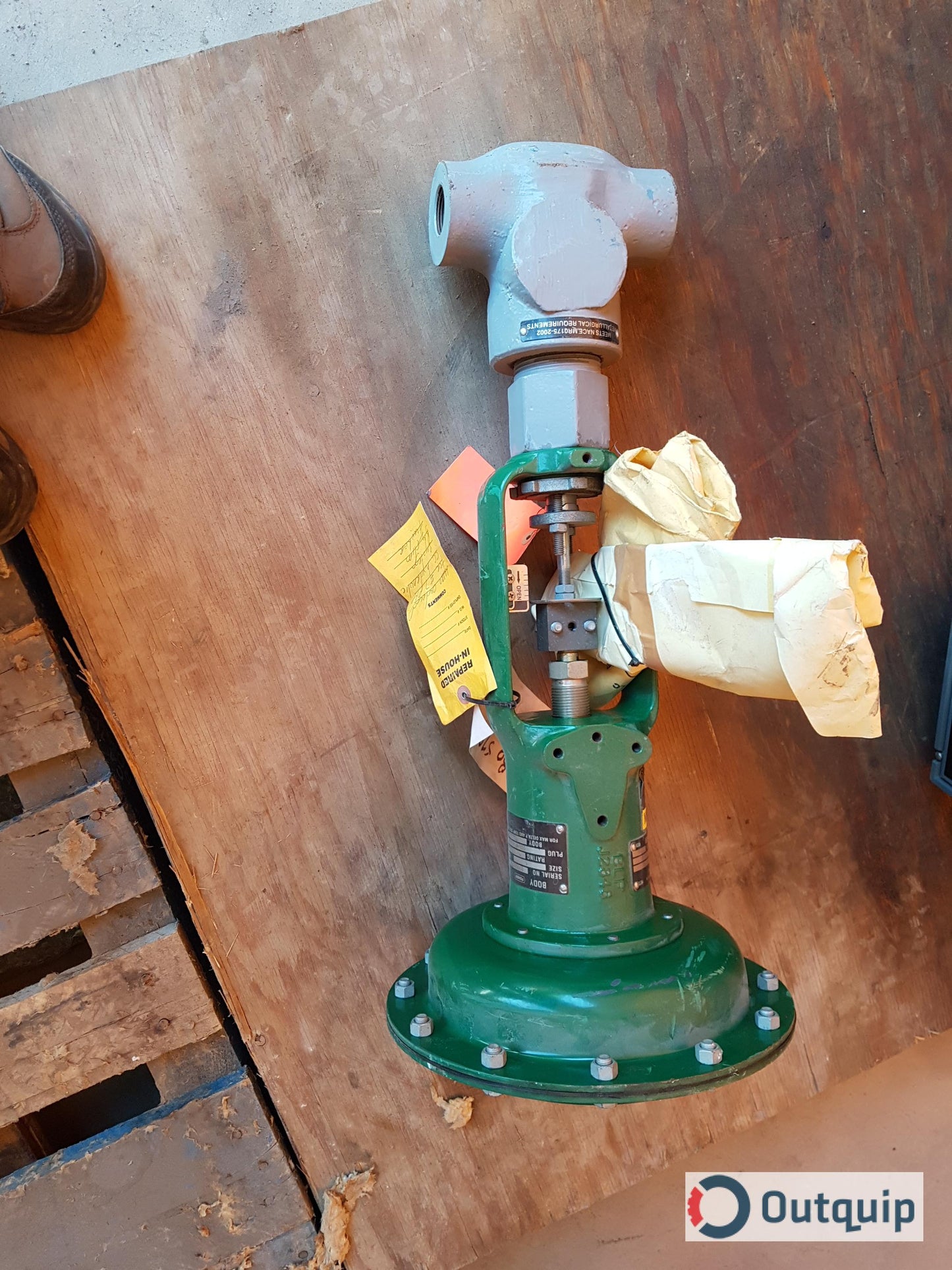 VALVE, 1" FISHER, ED BODY SIZE 30, 657 TYPE DVC 5010 *FOR FF7 PM STEAM & CONDENSATE