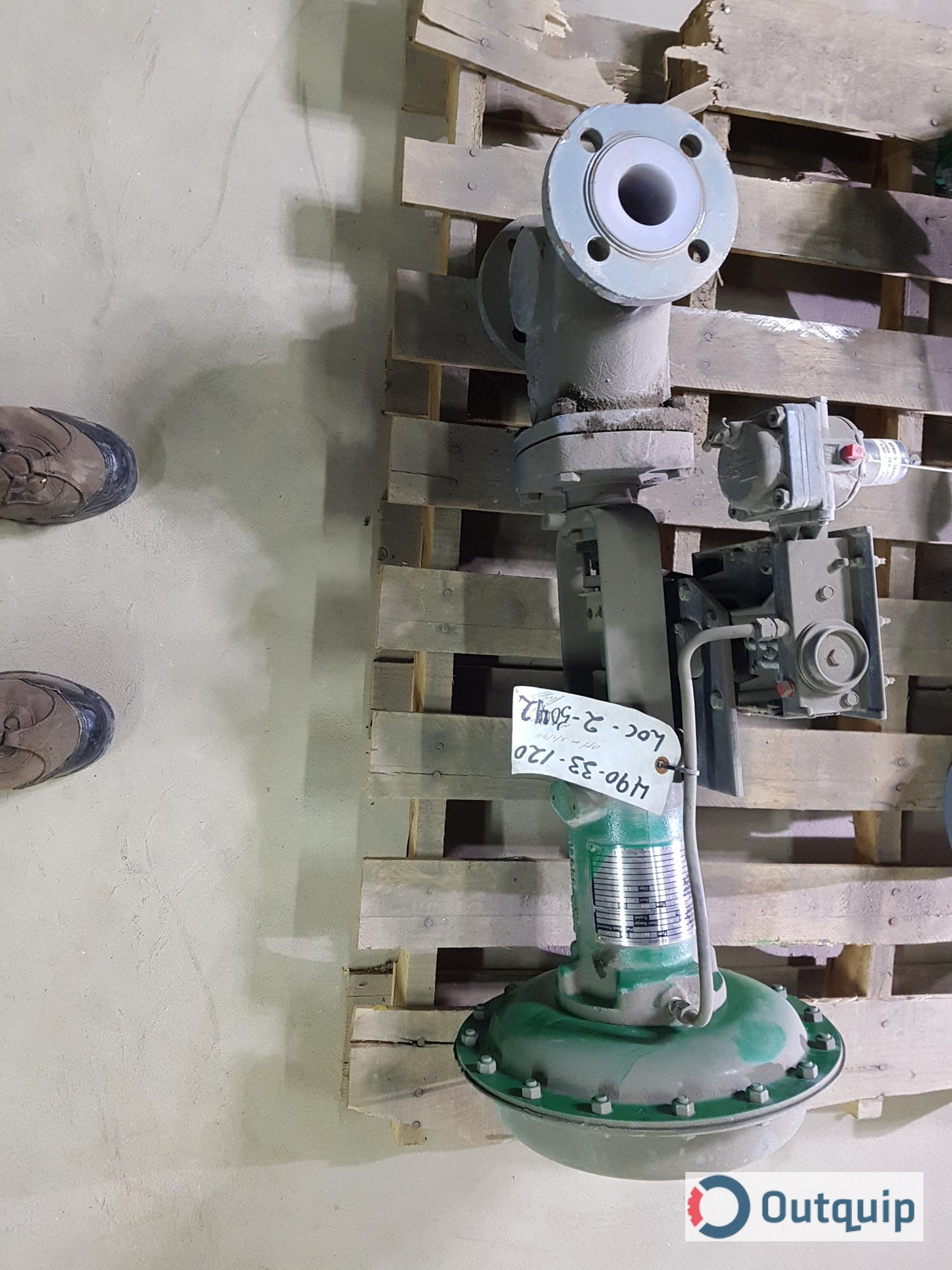 VALVE,FISHER 2" MODEL #RSS-667 -3582G-67AFR (REPAIRABLE - R. WESTOVER) *FOR CLO2