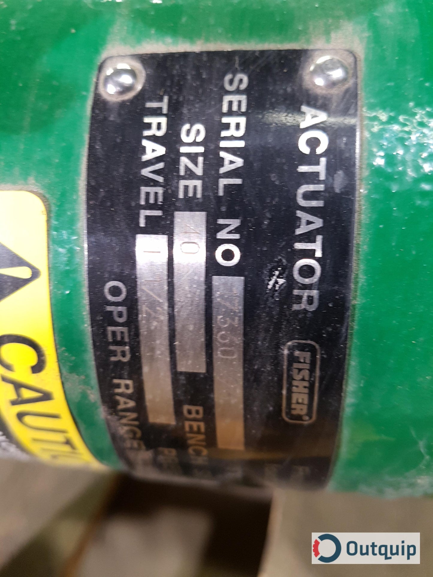 VALVE,FISHER 2" MODEL #RSS-667 -3582G-67AFR (REPAIRABLE - R. WESTOVER) *FOR CLO2
