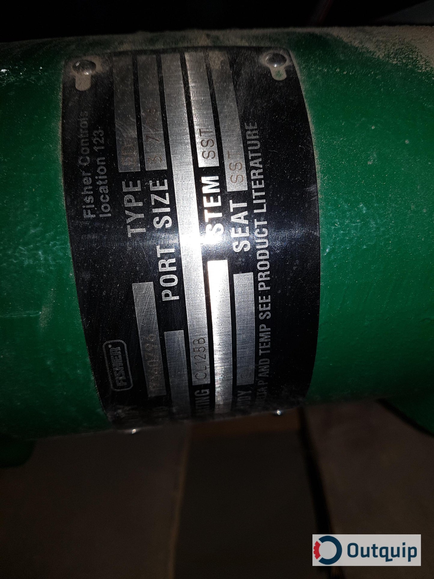VALVE,FISHER 2" MODEL #RSS-667 -3582G-67AFR (REPAIRABLE - R. WESTOVER) *FOR CLO2