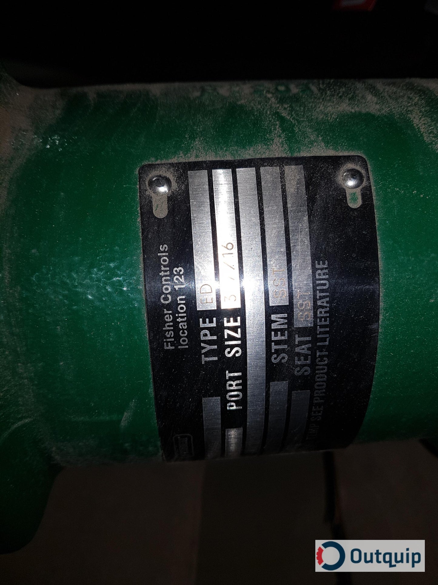 VALVE,FISHER 2" MODEL #RSS-667 -3582G-67AFR (REPAIRABLE - R. WESTOVER) *FOR CLO2