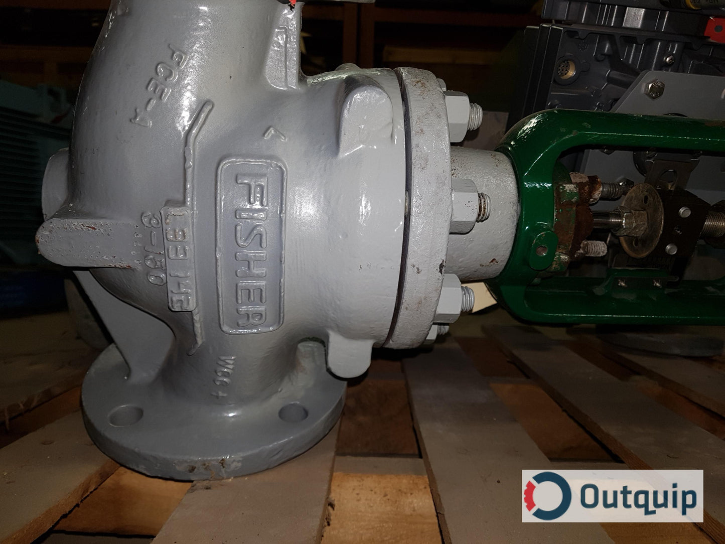 VALVE,FISHER 2" MODEL #RSS-667 -3582G-67AFR (REPAIRABLE - R. WESTOVER) *FOR CLO2