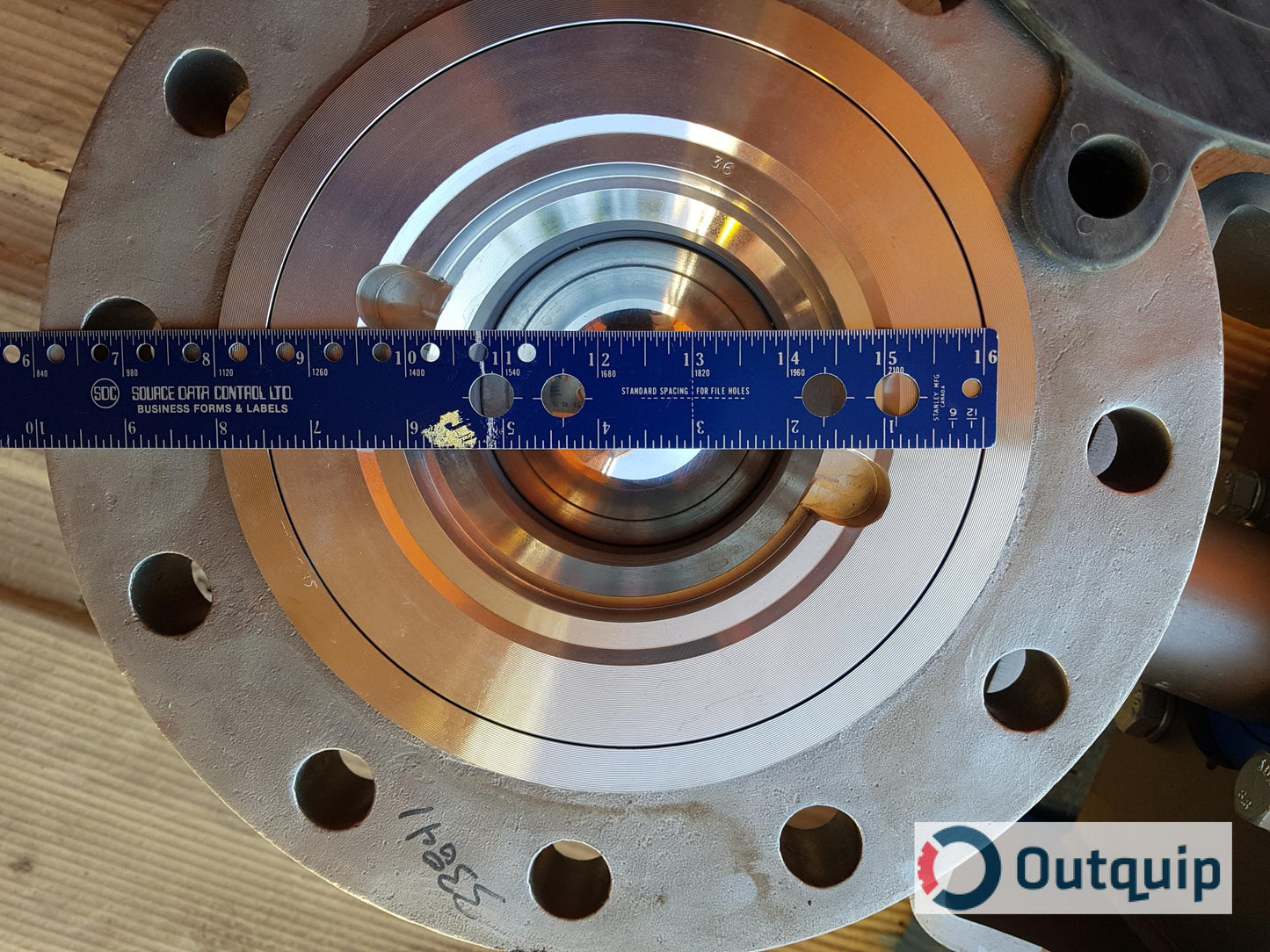VALVE, 6" METSO MODEL 730S313700WT, ONE PIECE BODY RATED TO 500 DEG F C/W 300#