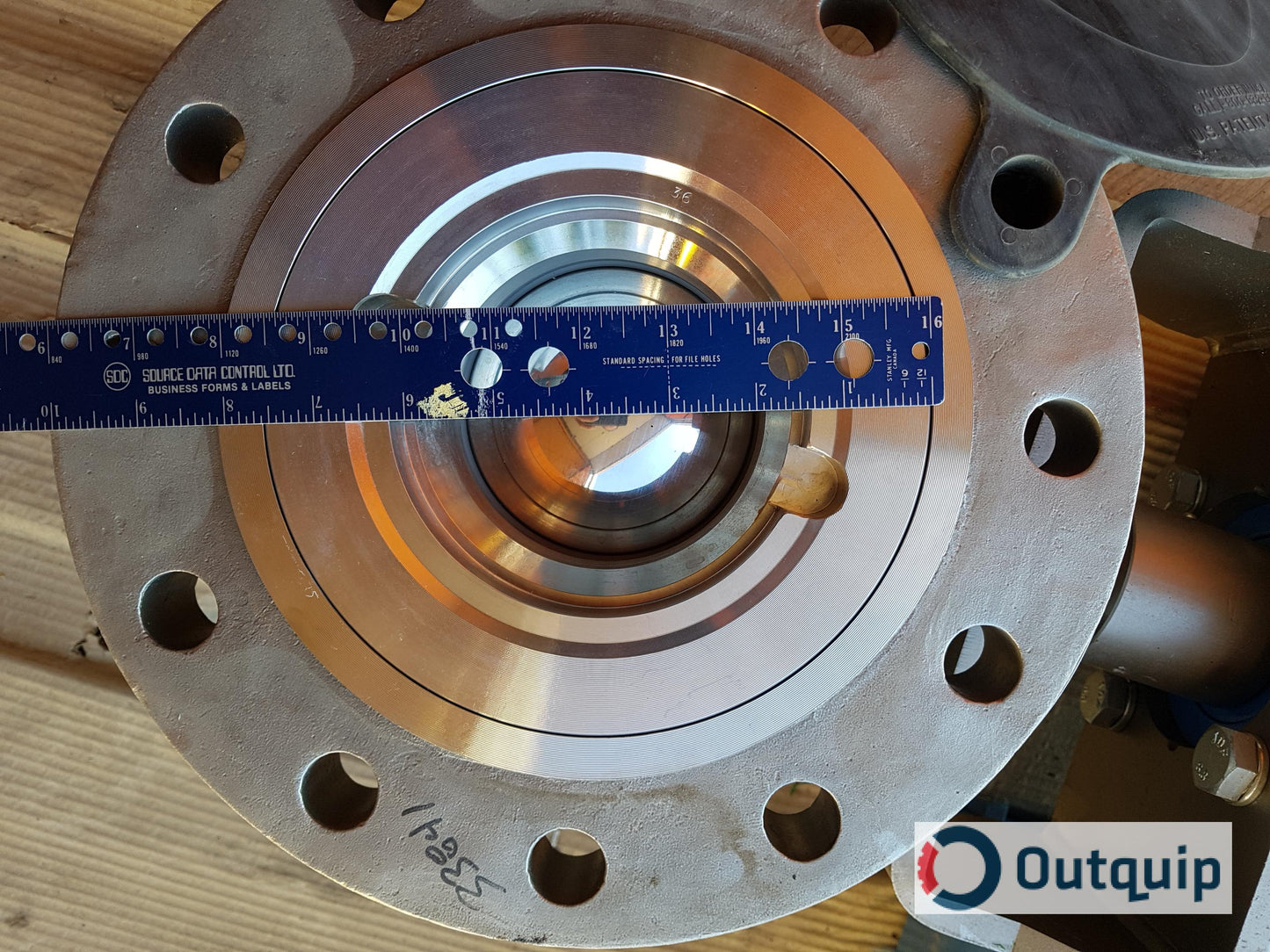 VALVE, 6" METSO MODEL 730S313700WT, ONE PIECE BODY RATED TO 500 DEG F C/W 300#