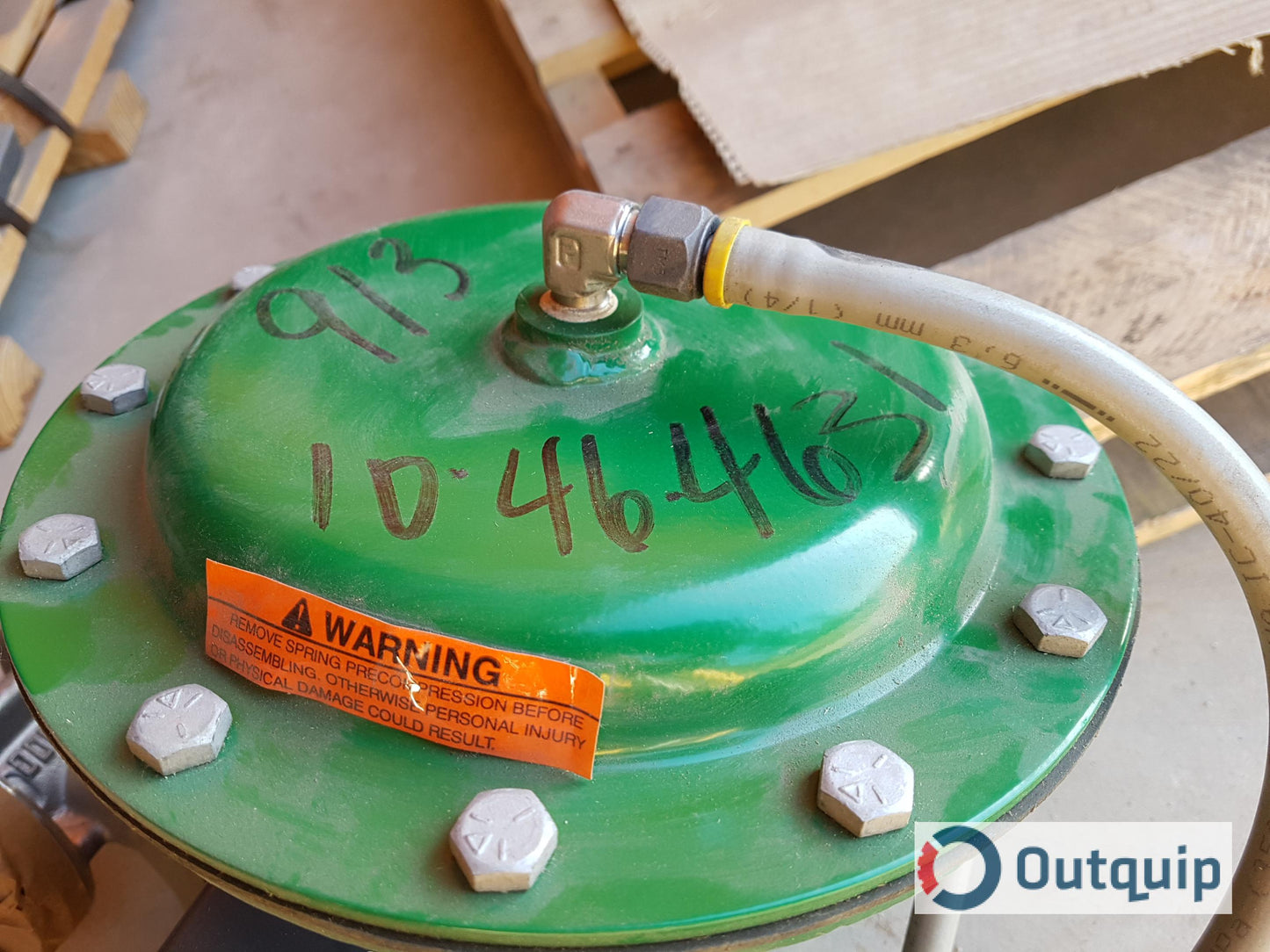 VALVE, BALL FISHER TYPE V150 SIZE 1" 150# ANSI FLANGED 317SS BODY C/W 1052 SPRING