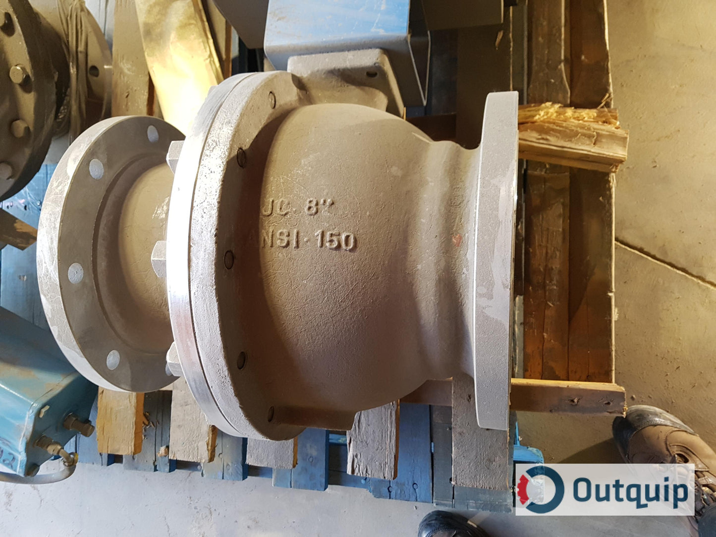 VALVE,BALL 8" FIG #825A435K 18" FACE TO FACE FLANGED END CONNECTION 150# PRESSURE