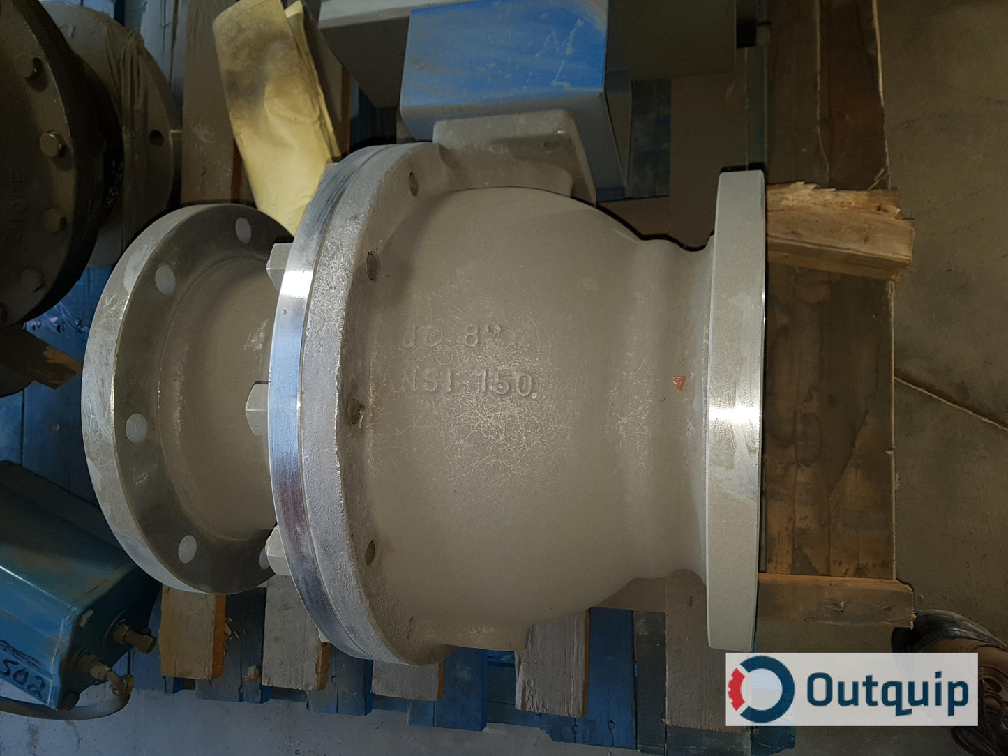VALVE,BALL 8" FIG #825A435K 18" FACE TO FACE FLANGED END CONNECTION 150# PRESSURE