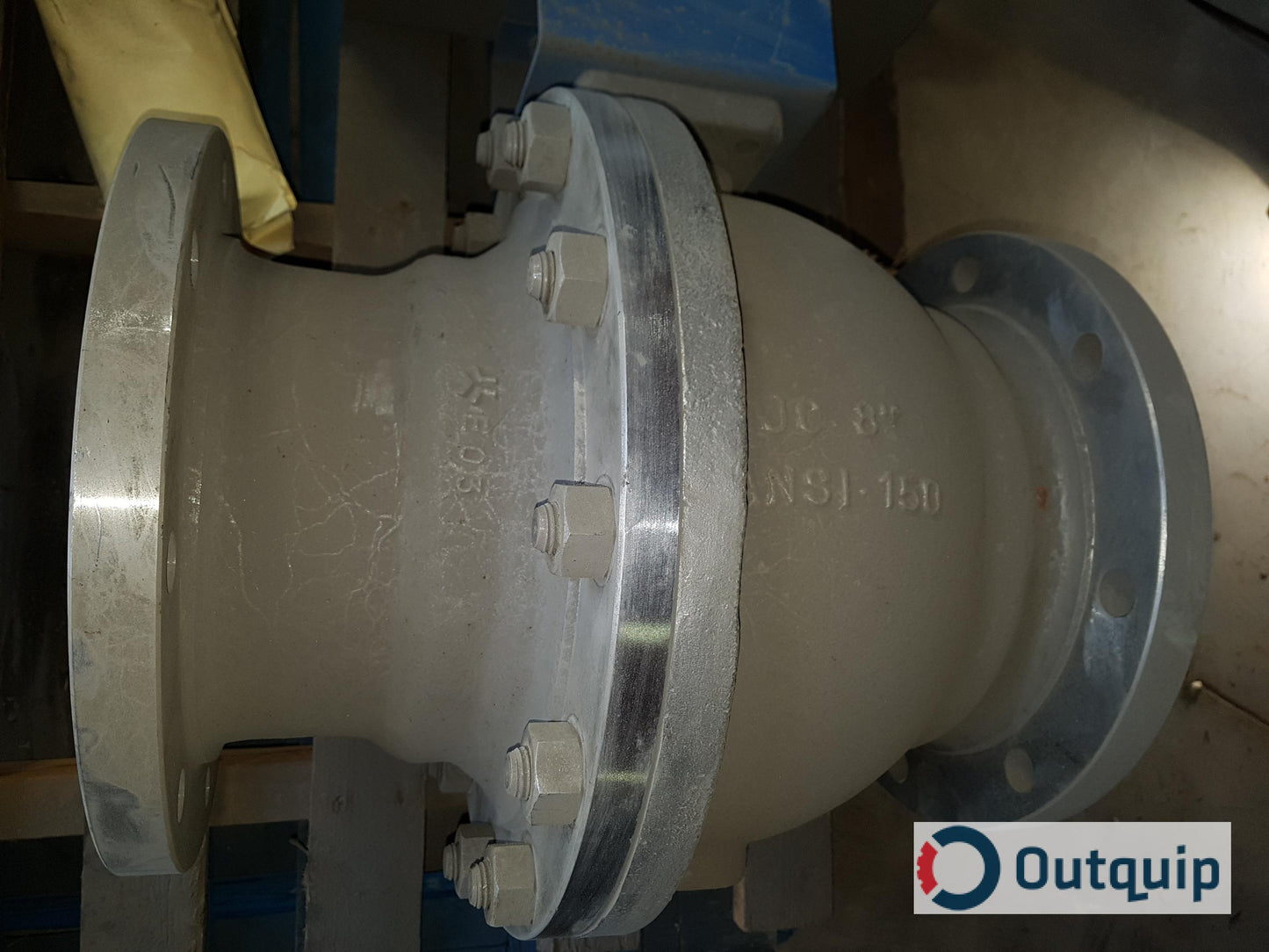VALVE,BALL 8" FIG #825A435K 18" FACE TO FACE FLANGED END CONNECTION 150# PRESSURE