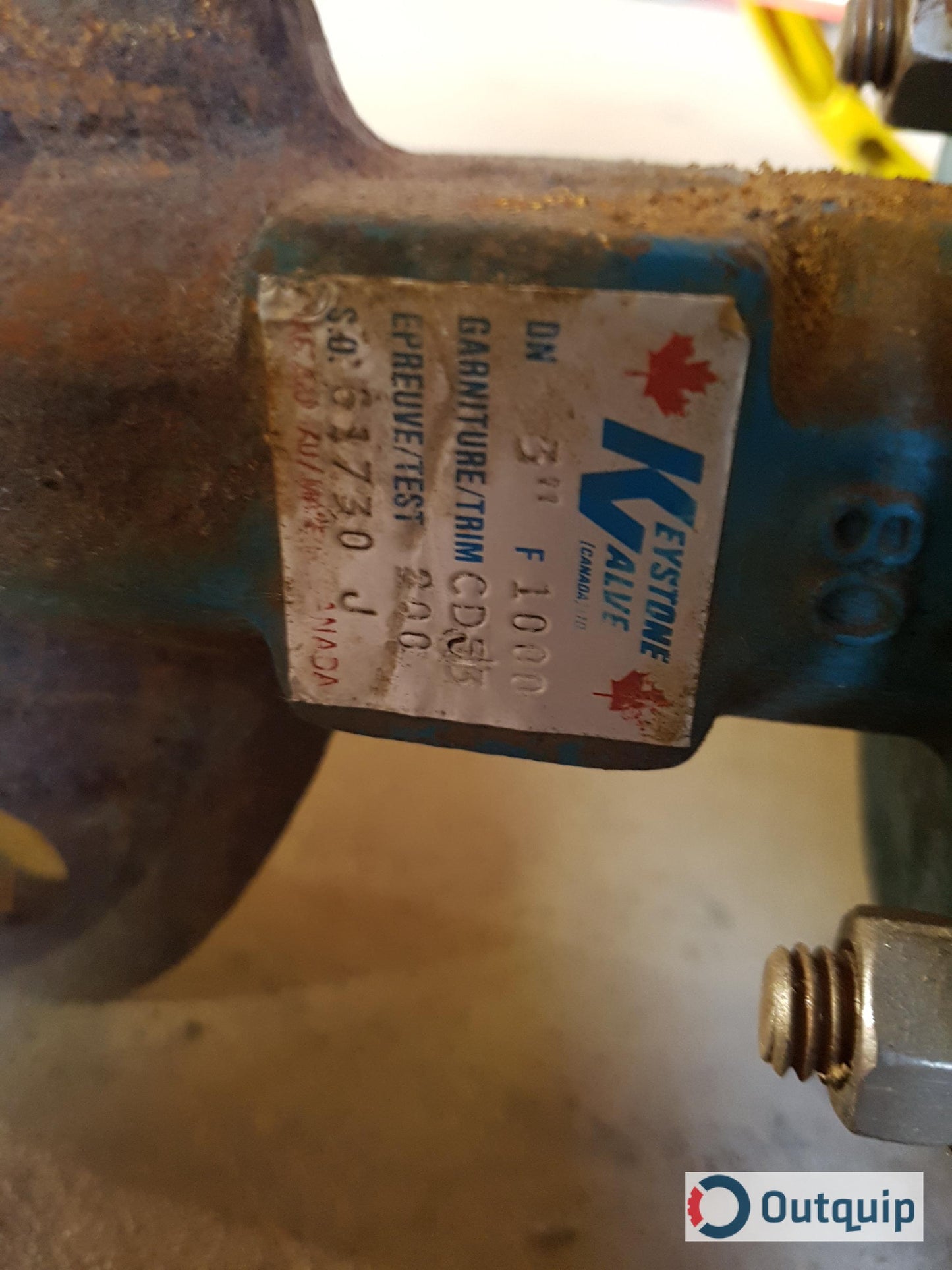 VALVE,BUTTERFLY 3" #F-1000 1.75" FACE TO FACE WAFER END CONNECTION 150# PRESSURE