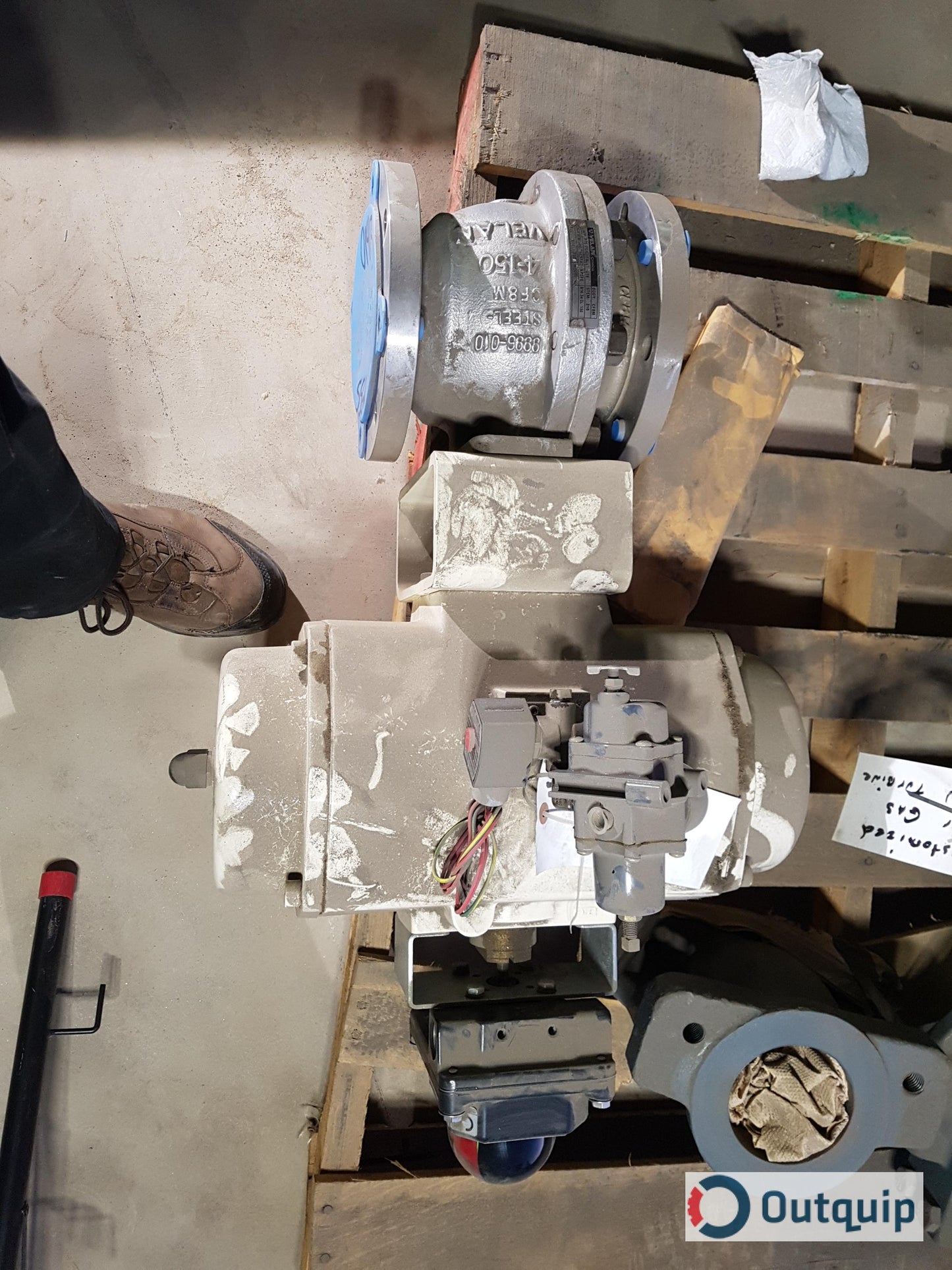 VALVE, VELAN 4" SB150 ELOMATIC 1035-GO-ASCO-67AFR -REPAIRABLE *FOR TRS ODOUR REDUCTION