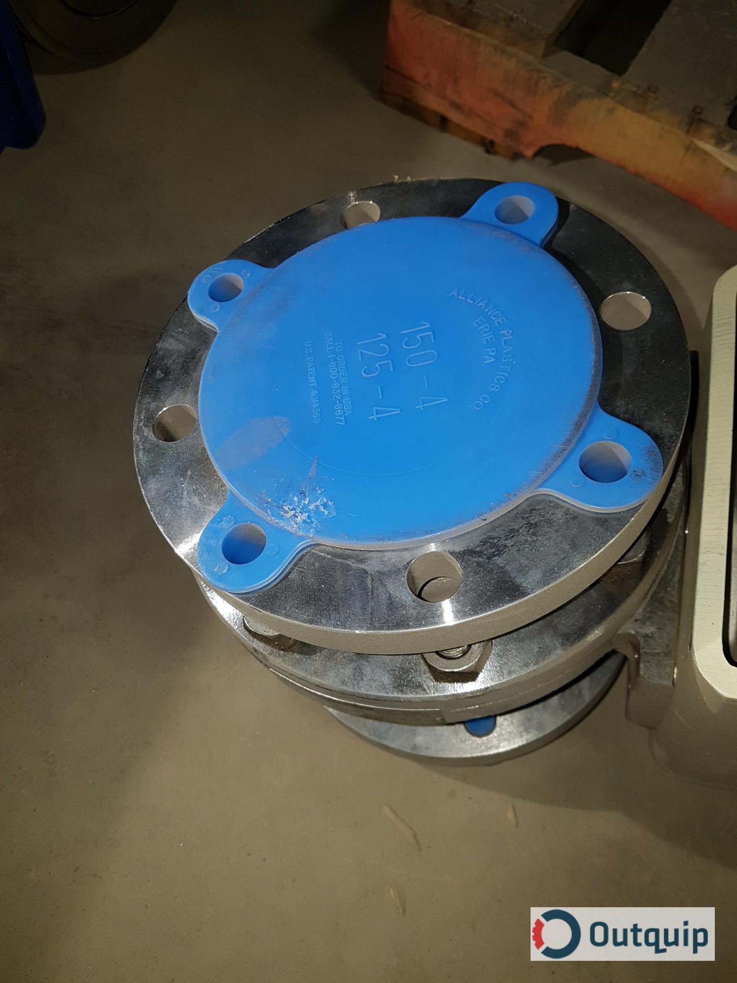 VALVE, VELAN 4" SB150 ELOMATIC 1035-GO-ASCO-67AFR -REPAIRABLE *FOR TRS ODOUR REDUCTION