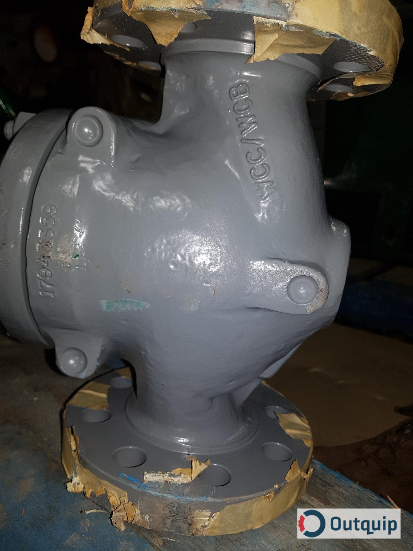 VALVE,DIAPHRAGM OPERATED CONTROL 2" FISHER #667-40 MO-ED C/W SIDE MOUNTED HAND
