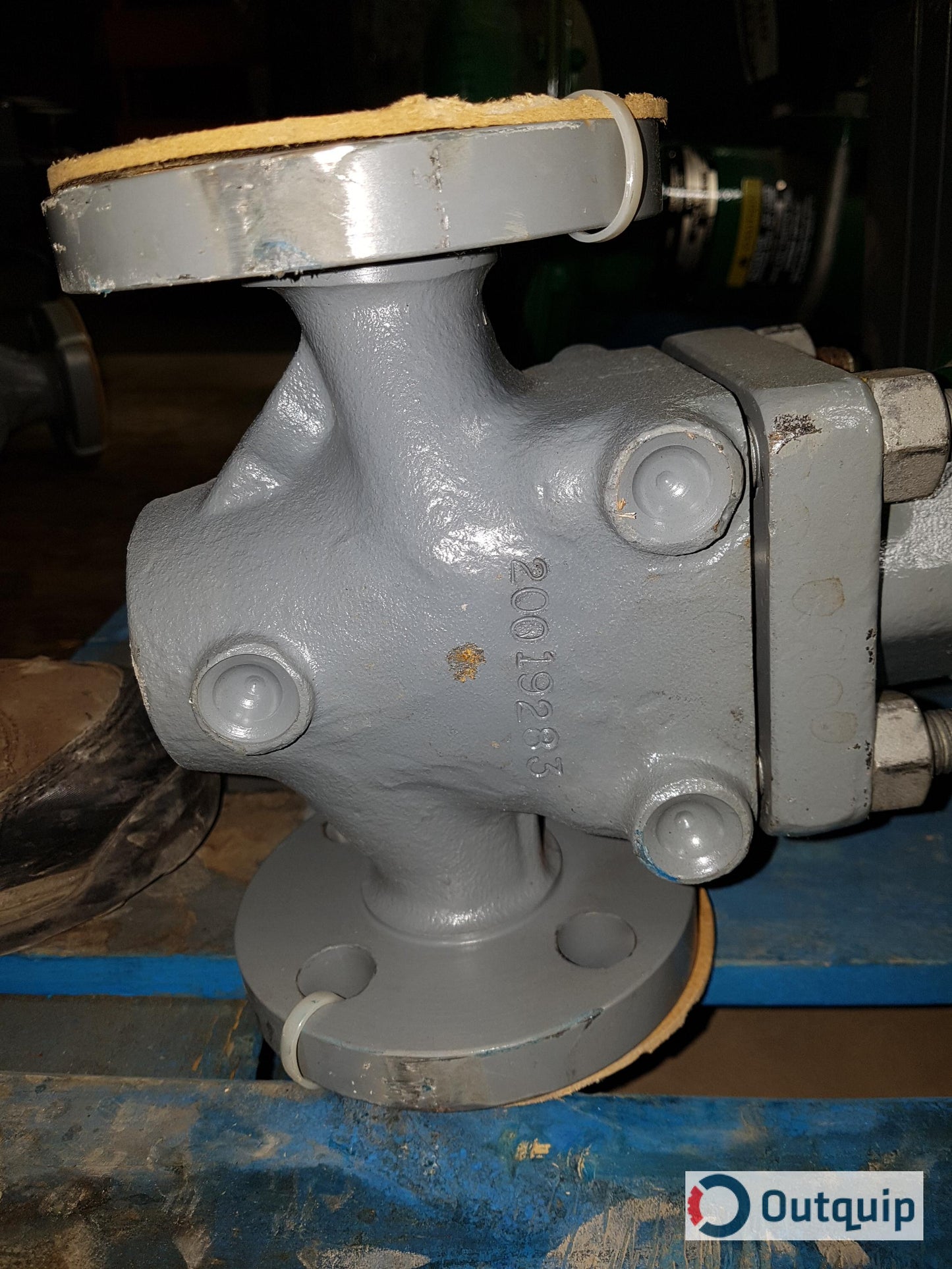 VALVE, CONTROL 1" FISHER TYPE EZ-6678-546 MICRO FORM FLANGED BODY 3/8 M FORM TRIM REVERSE
