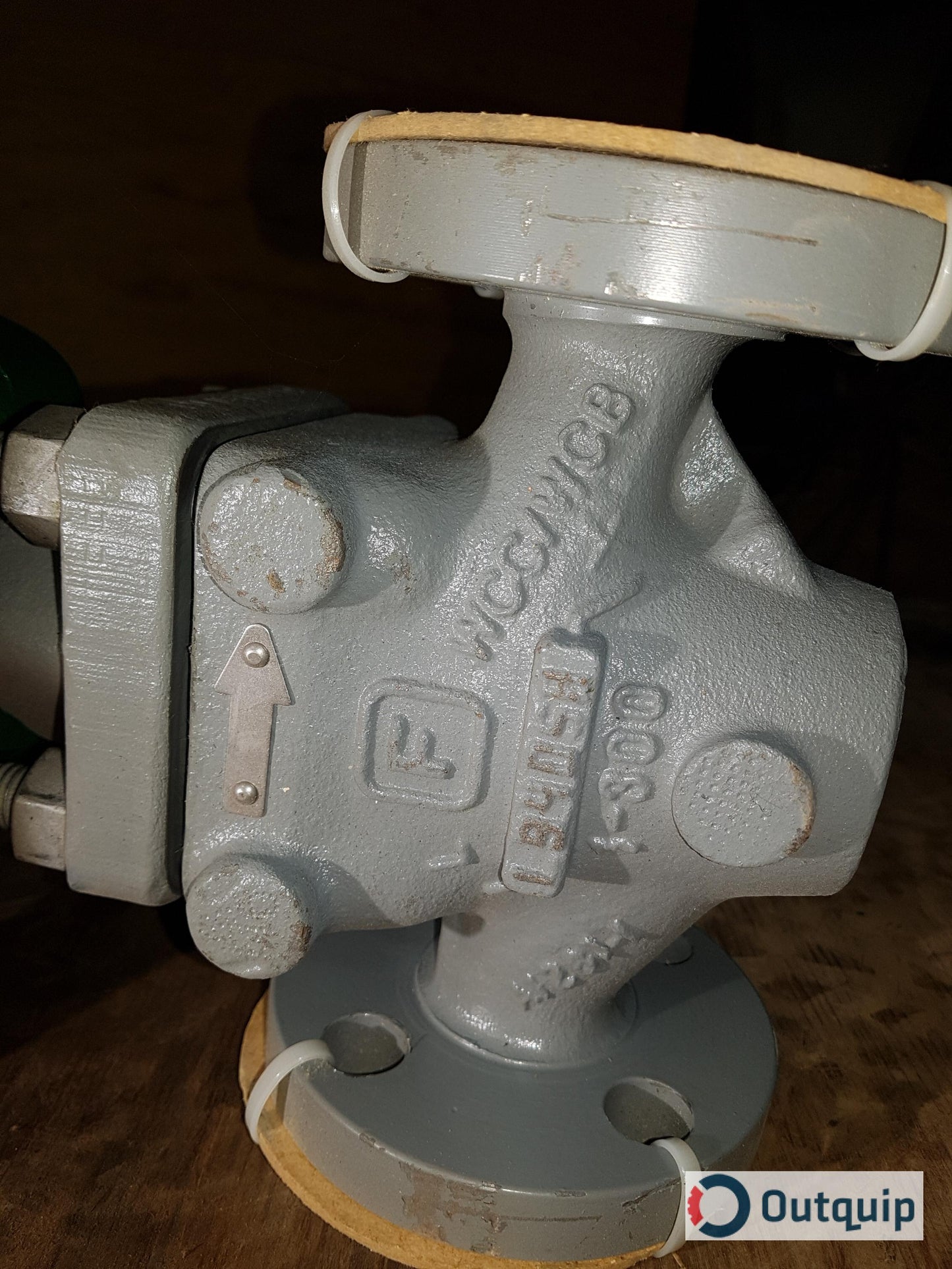 VALVE, CONTROL 1" FISHER TYPE EZ-6678-546 MICRO FORM FLANGED BODY 3/8 M FORM TRIM REVERSE