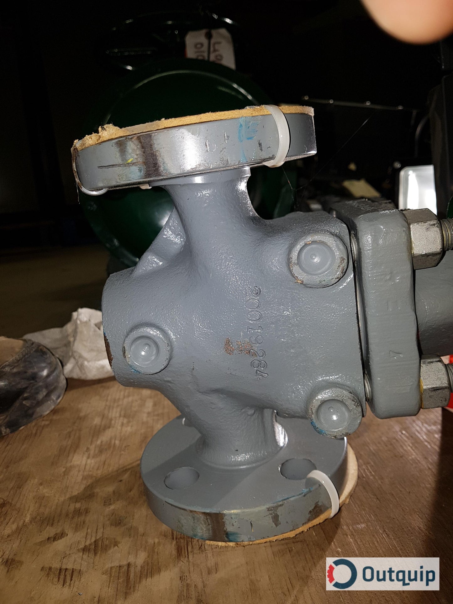VALVE, CONTROL 1" FISHER TYPE EZ-6678-546 MICRO FORM FLANGED BODY 3/8 M FORM TRIM REVERSE