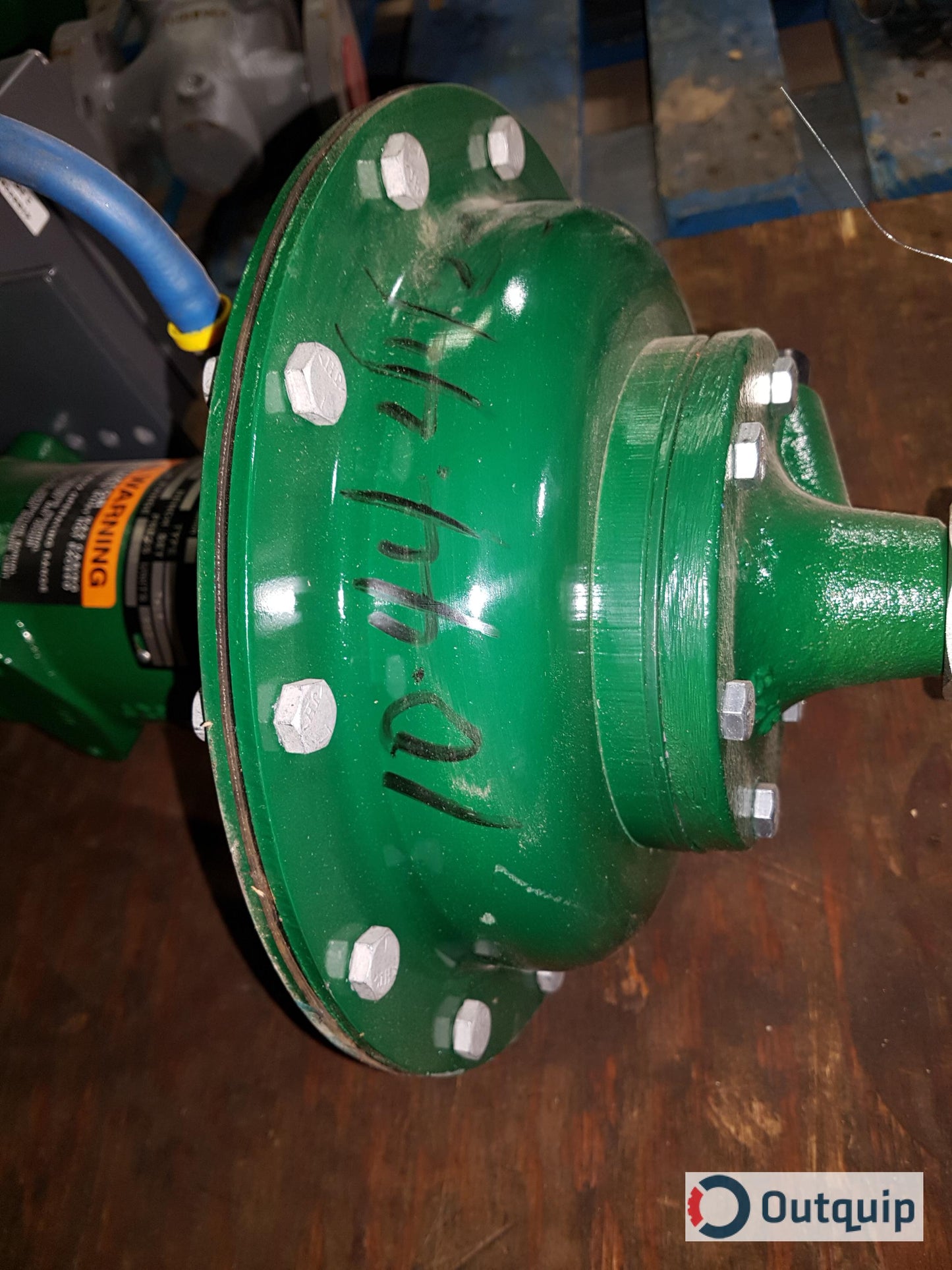 VALVE, CONTROL 1" FISHER TYPE EZ-6678-546 MICRO FORM FLANGED BODY 3/8 M FORM TRIM REVERSE